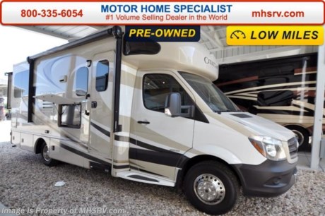 /MS 9-1-15 &lt;a href=&quot;http://www.mhsrv.com/thor-motor-coach/&quot;&gt;&lt;img src=&quot;http://www.mhsrv.com/images/sold-thor.jpg&quot; width=&quot;383&quot; height=&quot;141&quot; border=&quot;0&quot;/&gt;&lt;/a&gt;
Used 2015 Thor Motor Coach Chateau Citation Sprinter Diesel. Model 24SR. This RV measures approximately 24 ft. 8 in. in length &amp; features 2 slide-out rooms, frameless windows and a large mid-ship TV on a slide, beautiful HD-Max exterior, diesel generator, LCD TV in bedroom, wood dash appliqu&#233;, holding tanks with heat pads, exterior TV, attic fan, second auxiliary battery, turbo diesel engine, AM/FM/CD, power windows &amp; locks, keyless entry, solid surface kitchen counter, 3-point seat belts, driver &amp; passenger airbags, heated remote side mirrors, fiberglass running boards, spare tire, hitch, back-up monitor, outside shower, slide-out awning, electric step and much more. For additional information and photos please visit Motor Home Specialist at www.MHSRV .com or call 800-335-6054.