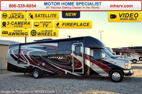 /SD 4-11-16 &lt;a href=&quot;http://www.mhsrv.com/coachmen-rv/&quot;&gt;&lt;img src=&quot;http://www.mhsrv.com/images/sold-coachmen.jpg&quot; width=&quot;383&quot; height=&quot;141&quot; border=&quot;0&quot;/&gt;&lt;/a&gt;
Family Owned &amp; Operated and the #1 Volume Selling Motor Home Dealer in the World as well as the #1 Coachmen Dealer in the World. &lt;object width=&quot;400&quot; height=&quot;300&quot;&gt;&lt;param name=&quot;movie&quot; value=&quot;//www.youtube.com/v/tu63TyI-F-A?hl=en_US&amp;amp;version=3&quot;&gt;&lt;/param&gt;&lt;param name=&quot;allowFullScreen&quot; value=&quot;true&quot;&gt;&lt;/param&gt;&lt;param name=&quot;allowscriptaccess&quot; value=&quot;always&quot;&gt;&lt;/param&gt;&lt;embed src=&quot;//www.youtube.com/v/tu63TyI-F-A?hl=en_US&amp;amp;version=3&quot; type=&quot;application/x-shockwave-flash&quot; width=&quot;400&quot; height=&quot;300&quot; allowscriptaccess=&quot;always&quot; allowfullscreen=&quot;true&quot;&gt;&lt;/embed&gt;&lt;/object&gt; MSRP $131,407. New 2016 Coachmen Concord 300DS Banner Edition W/2 Slide-out rooms. This luxury Class B+ RV measures approximately 32 ft. 9 in.  Optional equipment includes removable carpet set, bedroom power vent, hydraulic leveling jacks, aluminum wheels, driver&#39;s and passenger&#39;s swivel seats, exterior privacy windshield shade, electric fireplace, cockpit table, bedroom TV &amp; DVD, satellite dish with receiver, outside entertainment center, second battery, 3-camera monitoring system, 15,000 BTU roof A/C and heat pump upgrade, heated tanks and upper gate valves and Banner Package that includes fiberglass running boards and fender skirts, LED interior lighting, LED exterior lighting, 4.0 Onan generator, 32 inch TV and DVD player, Bluetooth radio, power awning, power tower, heated and remote exterior mirrors, power step, slide-out awning and a 5,000 lb. hitch. A few standard features include the Ford E-450 super duty chassis, Ride-Rite air assist suspension system, exterior speakers &amp; the Azdel super light composite sidewalls. For additional coach information, brochures, window sticker, videos, photos, Concord reviews &amp; testimonials as well as additional information about Motor Home Specialist and our manufacturers&#39; please visit us at MHSRV .com or call 800-335-6054. At Motor Home Specialist we DO NOT charge any prep or orientation fees like you will find at other dealerships. All sale prices include a 200 point inspection, interior &amp; exterior wash &amp; detail of vehicle, a thorough coach orientation with an MHS technician, an RV Starter&#39;s kit, a nights stay in our delivery park featuring landscaped and covered pads with full hook-ups and much more. Free airport shuttle available with purchase for out-of-town buyers. WHY PAY MORE?... WHY SETTLE FOR LESS?