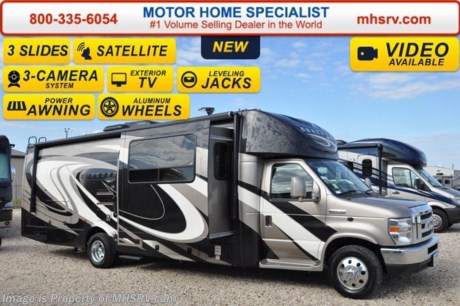 /TX 5-18-16 &lt;a href=&quot;http://www.mhsrv.com/coachmen-rv/&quot;&gt;&lt;img src=&quot;http://www.mhsrv.com/images/sold-coachmen.jpg&quot; width=&quot;383&quot; height=&quot;141&quot; border=&quot;0&quot;/&gt;&lt;/a&gt;
Family Owned &amp; Operated and the #1 Volume Selling Motor Home Dealer in the World as well as the #1 Coachmen Dealer in the World. &lt;object width=&quot;400&quot; height=&quot;300&quot;&gt;&lt;param name=&quot;movie&quot; value=&quot;//www.youtube.com/v/tu63TyI-F-A?hl=en_US&amp;amp;version=3&quot;&gt;&lt;/param&gt;&lt;param name=&quot;allowFullScreen&quot; value=&quot;true&quot;&gt;&lt;/param&gt;&lt;param name=&quot;allowscriptaccess&quot; value=&quot;always&quot;&gt;&lt;/param&gt;&lt;embed src=&quot;//www.youtube.com/v/tu63TyI-F-A?hl=en_US&amp;amp;version=3&quot; type=&quot;application/x-shockwave-flash&quot; width=&quot;400&quot; height=&quot;300&quot; allowscriptaccess=&quot;always&quot; allowfullscreen=&quot;true&quot;&gt;&lt;/embed&gt;&lt;/object&gt; MSRP $132,284. New 2016 Coachmen Concord 300TS Banner Edition W/3 Slide-out rooms. This luxury Class B+ RV measures approximately 31 ft. Optional equipment includes removable carpet set, bedroom power vent, hydraulic leveling jacks, aluminum wheels, driver&#39;s and passenger&#39;s swivel front seats, exterior privacy windshield shade, cockpit table, bedroom TV &amp; DVD, King Tailgater Automatic Satellite System w/Dish Receiver, outside entertainment center, second battery, 3-camera monitoring system, 15,000 BTU roof A/C and heat pump upgrade, heated tanks and upper gate valves and the Banner Package which includes fiberglass running boards and fender skirts, LED interior lighting, LED exterior lighting, 4.0 Onan generator, 32 inch TV and DVD player, Bluetooth radio, power awning, power tower, heated and remote exterior mirrors, power step, slide-out awning and 5,000 lb. hitch. A few standard features include the Ford E-450 super duty chassis, Ride-Rite air assist suspension system, exterior speakers &amp; the Azdel super light composite sidewalls. For additional coach information, brochures, window sticker, videos, photos, Concord reviews &amp; testimonials as well as additional information about Motor Home Specialist and our manufacturers&#39; please visit us at MHSRV .com or call 800-335-6054. At Motor Home Specialist we DO NOT charge any prep or orientation fees like you will find at other dealerships. All sale prices include a 200 point inspection, interior &amp; exterior wash &amp; detail of vehicle, a thorough coach orientation with an MHS technician, an RV Starter&#39;s kit, a nights stay in our delivery park featuring landscaped and covered pads with full hook-ups and much more. Free airport shuttle available with purchase for out-of-town buyers. WHY PAY MORE?... WHY SETTLE FOR LESS?