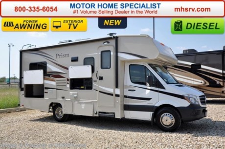 /TX 02/15/16 &lt;a href=&quot;http://www.mhsrv.com/coachmen-rv/&quot;&gt;&lt;img src=&quot;http://www.mhsrv.com/images/sold-coachmen.jpg&quot; width=&quot;383&quot; height=&quot;141&quot; border=&quot;0&quot;/&gt;&lt;/a&gt;
&lt;iframe width=&quot;400&quot; height=&quot;300&quot; src=&quot;https://www.youtube.com/embed/scMBAkyf1JU&quot; frameborder=&quot;0&quot; allowfullscreen&gt;&lt;/iframe&gt; The Largest 911 Emergency Inventory Reduction Sale in MHSRV History is Going on NOW! Over 1000 RVs to Choose From at 1 Location!! Offer Ends Feb. 29th, 2016. Sale Price available at MHSRV.com or call 800-335-6054. You&#39;ll be glad you did! ***   Family Owned &amp; Operated and the #1 Volume Selling Motor Home Dealer in the World as well as the #1 Coachmen Dealer in the World. MSRP $111,233. New 2016 Coachmen Prism Diesel. Model 2150LE. This RV measures approximately 25 ft. in length with a slide-out room.  Optional equipment includes the Prism Lead Dog package featuring high gloss fiberglass sidewalls, back up camera &amp; monitor, power awning, sLED interior and exterior lights, pop-up power tower, stainless steel wheel liners, 3.5K lb. hitch &amp; wire, slide out awnings, spare tire, swivel pilot &amp; passenger seats, roller bearing drawer glides, oven, child safety net &amp; ladder as well as MCD shades. Additional features include the LCD TV with DVD player in living area, bedroom TV with DVD player, exterior entertainment center, upgraded Serta mattress, convection microwave, diesel generator, exterior privacy windshield cover, heated tank pads and dual coach batteries. The Prism&#39;s impressive list of standards include a 3.0L V-6 turbo diesel engine, power entrance step, Azdel superlite composite substrate, hardwood cabinets, 3 burner cook top, exterior shower and much more. For additional coach information, brochure, window sticker, videos, photos, Coachmen customer reviews &amp; testimonials please visit Motor Home Specialist at MHSRV .com or call 800-335-6054. At MHS we DO NOT charge any prep or orientation fees like you will find at other dealerships. All sale prices include a 200 point inspection, interior &amp; exterior wash &amp; detail of vehicle, a thorough coach orientation with an MHS technician, an RV Starter&#39;s kit, a nights stay in our delivery park featuring landscaped and covered pads with full hook-ups and much more. WHY PAY MORE?... WHY SETTLE FOR LESS? &lt;object width=&quot;400&quot; height=&quot;300&quot;&gt;&lt;param name=&quot;movie&quot; value=&quot;http://www.youtube.com/v/fBpsq4hH-Ws?version=3&amp;amp;hl=en_US&quot;&gt;&lt;/param&gt;&lt;param name=&quot;allowFullScreen&quot; value=&quot;true&quot;&gt;&lt;/param&gt;&lt;param name=&quot;allowscriptaccess&quot; value=&quot;always&quot;&gt;&lt;/param&gt;&lt;embed src=&quot;http://www.youtube.com/v/fBpsq4hH-Ws?version=3&amp;amp;hl=en_US&quot; type=&quot;application/x-shockwave-flash&quot; width=&quot;400&quot; height=&quot;300&quot; allowscriptaccess=&quot;always&quot; allowfullscreen=&quot;true&quot;&gt;&lt;/embed&gt;&lt;/object&gt; 
