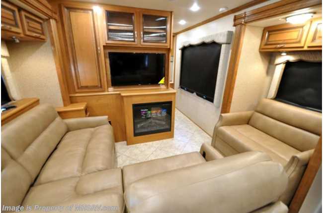 2016 Holiday Rambler Vacationer 36SB W/3 Slides, L-Sofa & Fireplace