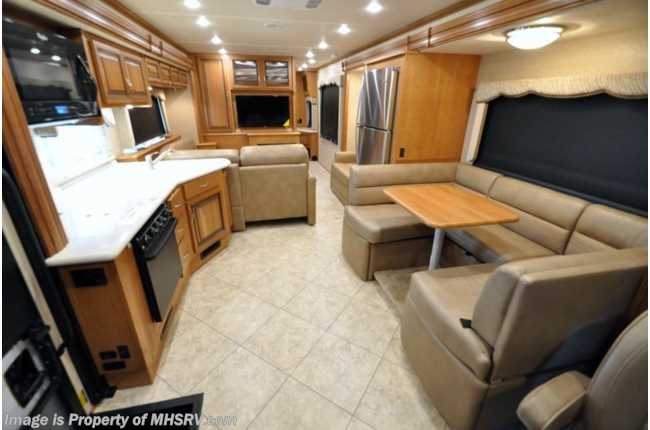 2016 Holiday Rambler Vacationer 36SB W/3 Slides, L-Sofa & Fireplace