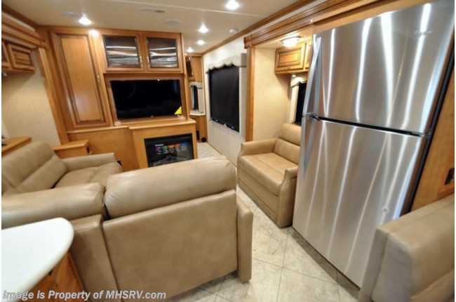 2016 Holiday Rambler Vacationer 36SB W/3 Slides, L-Sofa & Fireplace