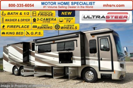 /TX 12/11/15 &lt;a href=&quot;http://www.mhsrv.com/holiday-rambler-rv/&quot;&gt;&lt;img src=&quot;http://www.mhsrv.com/images/sold-holidayrambler.jpg&quot; width=&quot;383&quot; height=&quot;141&quot; border=&quot;0&quot;/&gt;&lt;/a&gt;
Receive a $1,000 VISA Gift Card with purchase from Motor Home Specialist. Offer Ends Dec. 31st, 2015. (Must Take Delivery Before Dec 31st. Deadline.)  Family Owned &amp; Operated and the #1 Volume Selling Motor Home Dealer in the World. &lt;object width=&quot;400&quot; height=&quot;300&quot;&gt;&lt;param name=&quot;movie&quot; value=&quot;http://www.youtube.com/v/fBpsq4hH-Ws?version=3&amp;amp;hl=en_US&quot;&gt;&lt;/param&gt;&lt;param name=&quot;allowFullScreen&quot; value=&quot;true&quot;&gt;&lt;/param&gt;&lt;param name=&quot;allowscriptaccess&quot; value=&quot;always&quot;&gt;&lt;/param&gt;&lt;embed src=&quot;http://www.youtube.com/v/fBpsq4hH-Ws?version=3&amp;amp;hl=en_US&quot; type=&quot;application/x-shockwave-flash&quot; width=&quot;400&quot; height=&quot;300&quot; allowscriptaccess=&quot;always&quot; allowfullscreen=&quot;true&quot;&gt;&lt;/embed&gt;&lt;/object&gt; MSRP $379,448. New 2016 Holiday Rambler Scepter 43SF bath &amp; 1/2 model. This motorhome measures approximately 43 ft. 10 in. length featuring (3) slide-out rooms, powerful Cummins ISL9 engine with 450 HP, Roadmaster B450 chassis with IFS, 50 inch LED TV, polished solid surface countertops throughout, dual sinks, multiplex electrical system, Aqua-Hot heating system, central vacuum system, hardwood cabinets, stackable washer/dryer, power privacy shades and blinds &amp; shades, 10KW Onan diesel generator with power slide and a GPS system. Options include the beautiful full body paint exterior, front overhead TV, electric fireplace, Hide-A-Bed sofa with air mattress, window awnings package, solar electrical panel, waste management, emergency exit door, king bed with memory foam mattress and a full length slide-out cargo tray. For additional coach information, brochures, window sticker, videos, photos, Holiday Rambler reviews &amp; testimonials as well as additional information about Motor Home Specialist and our manufacturers please visit us at MHSRV .com or call 800-335-6054. At Motor Home Specialist we DO NOT charge any prep or orientation fees like you will find at other dealerships. All sale prices include a 200 point inspection, interior &amp; exterior wash &amp; detail of vehicle, a thorough coach orientation with an MHS technician, an RV Starter&#39;s kit, a nights stay in our delivery park featuring landscaped and covered pads with full hook-ups and much more. WHY PAY MORE?... WHY SETTLE FOR LESS?