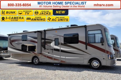 /TX 6/28/16 &lt;a href=&quot;http://www.mhsrv.com/coachmen-rv/&quot;&gt;&lt;img src=&quot;http://www.mhsrv.com/images/sold-coachmen.jpg&quot; width=&quot;383&quot; height=&quot;141&quot; border=&quot;0&quot; /&gt;&lt;/a&gt; Family Owned &amp; Operated and the #1 Volume Selling Motor Home Dealer in the World as well as the #1 Coachmen Dealer in the World. MSRP $119,219. The All New 2016 Coachmen Pursuit 33BHP. This new Class A bunk house motor home is approximately 33 feet in length  with two slides, a Ford V-10 engine and Ford chassis. Options include the Taupe exterior, bedroom TV, side cameras, frameless windows, power heated mirrors, valve stem extensions, pleated day/night shades, 5.5KW Onan generator, 50 amp power, 2nd A/C, automatic levelers, exterior entertainment center, bunk TVs and the Travel Easy Roadside Assistance program. Each Pursuit comes standard with a power drop down overhead bunk, ball bearing drawer guides, hardwood cabinet doors, cockpit table, 32&quot; TV with DVD player, mudroom, pantry, pull-out pantry with counter top, power bath vent, skylight, double coach battery, heated holding tank, cruise control, back up monitor, power entrance step, power patio awning, 5,000 lb. towing hitch with 7-way plug, roof ladder and much more.  For additional coach information, brochures, window sticker, videos, photos, Pursuit RV reviews, testimonials as well as additional information about Motor Home Specialist and our manufacturers&#39; please visit us at MHSRV .com or call 800-335-6054. At Motor Home Specialist we DO NOT charge any prep or orientation fees like you will find at other dealerships. All sale prices include a 200 point inspection, interior and exterior wash &amp; detail of vehicle, a thorough coach orientation with an MHSRV technician, an RV Starter&#39;s kit, a night stay in our delivery park featuring landscaped and covered pads with full hook-ups and much more. Free airport shuttle available with purchase for out-of-town buyers. WHY PAY MORE?... WHY SETTLE FOR LESS? 