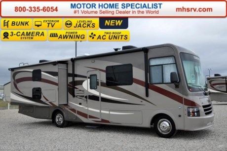/FL 7/11/16 &lt;a href=&quot;http://www.mhsrv.com/coachmen-rv/&quot;&gt;&lt;img src=&quot;http://www.mhsrv.com/images/sold-coachmen.jpg&quot; width=&quot;383&quot; height=&quot;141&quot; border=&quot;0&quot; /&gt;&lt;/a&gt;  Family Owned &amp; Operated and the #1 Volume Selling Motor Home Dealer in the World as well as the #1 Coachmen Dealer in the World. MSRP $120,869. The All New 2016 Coachmen Pursuit 33BHP. This new Class A bunk house motor home is approximately 33 feet in length  with two slides, a Ford V-10 engine and Ford chassis. Options include the Taupe exterior with partial paint, bedroom TV, side cameras, frameless windows, power heated mirrors, valve stem extensions, pleated day/night shades, 5.5KW Onan generator, 50 amp power, 2nd A/C, automatic levelers, exterior entertainment center, bunk TVs and the Travel Easy Roadside Assistance program. Each Pursuit comes standard with a power drop down overhead bunk, ball bearing drawer guides, hardwood cabinet doors, cockpit table, 32&quot; TV with DVD player, mudroom, pantry, pull-out pantry with counter top, power bath vent, skylight, double coach battery, heated holding tank, cruise control, back up monitor, power entrance step, power patio awning, 5,000 lb. towing hitch with 7-way plug, roof ladder and much more.  For additional coach information, brochures, window sticker, videos, photos, Pursuit RV reviews, testimonials as well as additional information about Motor Home Specialist and our manufacturers&#39; please visit us at MHSRV .com or call 800-335-6054. At Motor Home Specialist we DO NOT charge any prep or orientation fees like you will find at other dealerships. All sale prices include a 200 point inspection, interior and exterior wash &amp; detail of vehicle, a thorough coach orientation with an MHSRV technician, an RV Starter&#39;s kit, a night stay in our delivery park featuring landscaped and covered pads with full hook-ups and much more. Free airport shuttle available with purchase for out-of-town buyers. WHY PAY MORE?... WHY SETTLE FOR LESS? 
