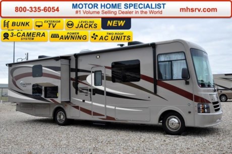 /IA 6-8-16 &lt;a href=&quot;http://www.mhsrv.com/coachmen-rv/&quot;&gt;&lt;img src=&quot;http://www.mhsrv.com/images/sold-coachmen.jpg&quot; width=&quot;383&quot; height=&quot;141&quot; border=&quot;0&quot;/&gt;&lt;/a&gt;
Family Owned &amp; Operated and the #1 Volume Selling Motor Home Dealer in the World as well as the #1 Coachmen Dealer in the World. MSRP $119,219. The All New 2016 Coachmen Pursuit 33BHP. This new Class A bunk house motor home is approximately 33 feet in length with two slides, a Ford V-10 engine and Ford chassis. Options include the Taupe exterior, bedroom TV, side cameras, frameless windows, power heated mirrors, valve stem extensions, pleated day/night shades, 5.5KW Onan generator, 50 amp power, 2nd A/C, automatic levelers, exterior entertainment center, bunk TVs and the Travel Easy Roadside Assistance program. Each Pursuit comes standard with a power drop down overhead bunk, ball bearing drawer guides, hardwood cabinet doors, cockpit table, 32&quot; TV with DVD player, mudroom, pantry, pull-out pantry with counter top, power bath vent, skylight, double coach battery, heated holding tank, cruise control, back up monitor, power entrance step, power patio awning, 5,000 lb. towing hitch with 7-way plug, roof ladder and much more.  For additional coach information, brochures, window sticker, videos, photos, Pursuit RV reviews, testimonials as well as additional information about Motor Home Specialist and our manufacturers&#39; please visit us at MHSRV .com or call 800-335-6054. At Motor Home Specialist we DO NOT charge any prep or orientation fees like you will find at other dealerships. All sale prices include a 200 point inspection, interior and exterior wash &amp; detail of vehicle, a thorough coach orientation with an MHSRV technician, an RV Starter&#39;s kit, a night stay in our delivery park featuring landscaped and covered pads with full hook-ups and much more. Free airport shuttle available with purchase for out-of-town buyers. WHY PAY MORE?... WHY SETTLE FOR LESS? 