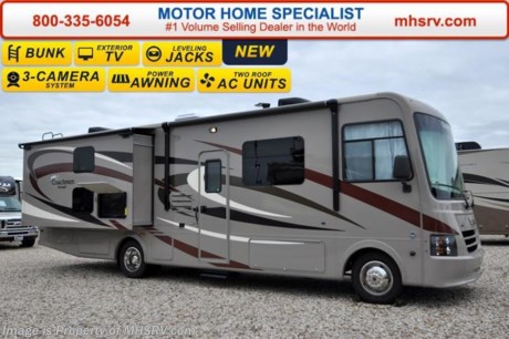 /TX 6-8-16 &lt;a href=&quot;http://www.mhsrv.com/coachmen-rv/&quot;&gt;&lt;img src=&quot;http://www.mhsrv.com/images/sold-coachmen.jpg&quot; width=&quot;383&quot; height=&quot;141&quot; border=&quot;0&quot;/&gt;&lt;/a&gt;
Family Owned &amp; Operated and the #1 Volume Selling Motor Home Dealer in the World as well as the #1 Coachmen Dealer in the World. MSRP $119,219. The All New 2016 Coachmen Pursuit 33BHP. This new Class A bunk house motor home is approximately 33 feet in length with two slides, a Ford V-10 engine and Ford chassis. Options include the Taupe exterior, bedroom TV, side cameras, frameless windows, power heated mirrors, valve stem extensions, pleated day/night shades, 5.5KW Onan generator, 50 amp power, 2nd A/C, automatic levelers, exterior entertainment center, bunk TVs and the Travel Easy Roadside Assistance program. Each Pursuit comes standard with a power drop down overhead bunk, ball bearing drawer guides, hardwood cabinet doors, cockpit table, 32&quot; TV with DVD player, mudroom, pantry, pull-out pantry with counter top, power bath vent, skylight, double coach battery, heated holding tank, cruise control, back up monitor, power entrance step, power patio awning, 5,000 lb. towing hitch with 7-way plug, roof ladder and much more.  For additional coach information, brochures, window sticker, videos, photos, Pursuit RV reviews, testimonials as well as additional information about Motor Home Specialist and our manufacturers&#39; please visit us at MHSRV .com or call 800-335-6054. At Motor Home Specialist we DO NOT charge any prep or orientation fees like you will find at other dealerships. All sale prices include a 200 point inspection, interior and exterior wash &amp; detail of vehicle, a thorough coach orientation with an MHSRV technician, an RV Starter&#39;s kit, a night stay in our delivery park featuring landscaped and covered pads with full hook-ups and much more. Free airport shuttle available with purchase for out-of-town buyers. WHY PAY MORE?... WHY SETTLE FOR LESS? 