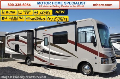 /TX  4/26/16 &lt;a href=&quot;http://www.mhsrv.com/coachmen-rv/&quot;&gt;&lt;img src=&quot;http://www.mhsrv.com/images/sold-coachmen.jpg&quot; width=&quot;383&quot; height=&quot;141&quot; border=&quot;0&quot;/&gt;&lt;/a&gt;
Family Owned &amp; Operated and the #1 Volume Selling Motor Home Dealer in the World as well as the #1 Coachmen Dealer in the World. MSRP $119,219. The All New 2016 Coachmen Pursuit 33BHP. This new Class A bunk house motor home is approximately 33 feet in length  with two slides, a Ford V-10 engine and Ford chassis. Options include the Taupe exterior, bedroom TV, side cameras, frameless windows, power heated mirrors, valve stem extensions, pleated day/night shades, 5.5KW Onan generator, 50 amp power, 2nd A/C, automatic levelers, exterior entertainment center, bunk TVs and the Travel Easy Roadside Assistance program. Each Pursuit comes standard with a power drop down overhead bunk, ball bearing drawer guides, hardwood cabinet doors, cockpit table, 32&quot; TV with DVD player, mudroom, pantry, pull-out pantry with counter top, power bath vent, skylight, double coach battery, heated holding tank, cruise control, back up monitor, power entrance step, power patio awning, 5,000 lb. towing hitch with 7-way plug, roof ladder and much more.  For additional coach information, brochures, window sticker, videos, photos, Pursuit RV reviews, testimonials as well as additional information about Motor Home Specialist and our manufacturers&#39; please visit us at MHSRV .com or call 800-335-6054. At Motor Home Specialist we DO NOT charge any prep or orientation fees like you will find at other dealerships. All sale prices include a 200 point inspection, interior and exterior wash &amp; detail of vehicle, a thorough coach orientation with an MHSRV technician, an RV Starter&#39;s kit, a night stay in our delivery park featuring landscaped and covered pads with full hook-ups and much more. Free airport shuttle available with purchase for out-of-town buyers. WHY PAY MORE?... WHY SETTLE FOR LESS? 