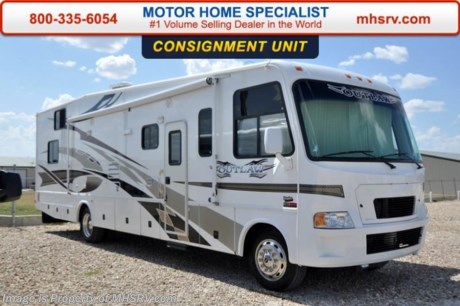 /3/9/16 PICKED UP **Consignment** Used Damon RV for Sale- 2008 Damon Outlaw 3611 with slide and 19,708 miles. This RV is approximately 37 feet in length with a diesel engine, Freightliner chassis, Banks performance system, power mirrors with heat, CD player, 6KW Onan generator with 253 hours, patio awning, slide-out room toppers, 50 amp service, pass-thru storage, aluminum wheels, black tank rinsing systems, exterior shower, 5K lb. hitch, automatic leveling system, back up camera, sofa with sleeper, booth converts to sleeper, euro-recliner with foot rest, dual pane windows, fireplace, convection microwave,  3 burner range with oven, refrigerator, all in 1 bath, loft bed, 2 ducted roof A/Cs, 3 LCD TVs and much more. For additional information and photos please visit Motor Home Specialist at www.MHSRV .com or call 800-335-6054.