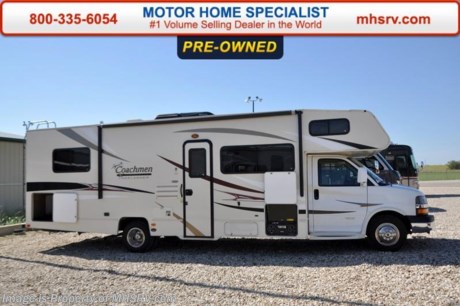 /TX 10-15-15 &lt;a href=&quot;http://www.mhsrv.com/coachmen-rv/&quot;&gt;&lt;img src=&quot;http://www.mhsrv.com/images/sold-coachmen.jpg&quot; width=&quot;383&quot; height=&quot;141&quot; border=&quot;0&quot;/&gt;&lt;/a&gt;
Used Coachmen RV for Sale- 2014 Coachmen Freelander 28QB is approximately 31 feet in length with 9,657 miles. This Class C RV features a Chevrolet 4500 chassis, power windows and locks, 4KW Onan generator with 64 hours, power patio awning, water heater, pass-thru storage with side swing baggage doors, Ride-Rite air assist, tank heater, roof ladder, 5K lb. hitch, back up camera, exterior entertainment center, sofa with sleeper, booth converts to sleeper, night shades, microwave, 3 burner range with oven, all in 1 bath, glass door shower, cab over bunk, ducted A/C, LED TV and much more. For additional information and photos please visit Motor Home Specialist at www.MHSRV .com or call 800-335-6054.