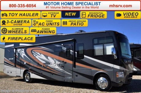 /CA 4/26/16 &lt;a href=&quot;http://www.mhsrv.com/thor-motor-coach/&quot;&gt;&lt;img src=&quot;http://www.mhsrv.com/images/sold-thor.jpg&quot; width=&quot;383&quot; height=&quot;141&quot; border=&quot;0&quot;/&gt;&lt;/a&gt;
Family Owned &amp; Operated and the #1 Volume Selling Motor Home Dealer in the World as well as the #1 Thor Motor Coach Dealer in the World. &lt;object width=&quot;400&quot; height=&quot;300&quot;&gt;&lt;param name=&quot;movie&quot; value=&quot;http://www.youtube.com/v/fBpsq4hH-Ws?version=3&amp;amp;hl=en_US&quot;&gt;&lt;/param&gt;&lt;param name=&quot;allowFullScreen&quot; value=&quot;true&quot;&gt;&lt;/param&gt;&lt;param name=&quot;allowscriptaccess&quot; value=&quot;always&quot;&gt;&lt;/param&gt;&lt;embed src=&quot;http://www.youtube.com/v/fBpsq4hH-Ws?version=3&amp;amp;hl=en_US&quot; type=&quot;application/x-shockwave-flash&quot; width=&quot;400&quot; height=&quot;300&quot; allowscriptaccess=&quot;always&quot; allowfullscreen=&quot;true&quot;&gt;&lt;/embed&gt;&lt;/object&gt;
MSRP $183,512. New 2016 Thor Motor Coach Outlaw Toy Hauler. Model 37LS with slide-out room, Ford 26-Series chassis with Triton V-10 engine, frameless windows, high polished aluminum wheels, residential refrigerator, electric rear patio awning, roller shades on the driver &amp; passenger windows, as well as drop down ramp door with spring assist &amp; railing for patio use. This unit measures approximately 38 feet 6 inches in length. Options include the beautiful full body exterior, 2 opposing leatherette sofas with sleepers in the garage, electric fireplace with remote, bug screen curtain in the garage and frameless dual pane windows. The Outlaw toy hauler RV has an incredible list of standard features for 2016 including beautiful wood &amp; interior decor packages, (3) LCD TVs including an exterior entertainment center, large living room LCD TV on slide-out and LCD TV in garage. You will also find a premium sound system, (3) A/C units, Bluetooth enable coach radio system with exterior speakers, power patio awing with integrated LED lighting, dual side entrance doors, 1-piece windshield, a 5500 Onan generator, 3 camera monitoring system, automatic leveling system, Soft Touch leather furniture, leatherette sofa with sleeper, day/night shades and much more. For additional coach information, brochures, window sticker, videos, photos, Outlaw reviews, testimonials as well as additional information about Motor Home Specialist and our manufacturers&#39; please visit us at MHSRV .com or call 800-335-6054. At Motor Home Specialist we DO NOT charge any prep or orientation fees like you will find at other dealerships. All sale prices include a 200 point inspection, interior and exterior wash &amp; detail of vehicle, a thorough coach orientation with an MHS technician, an RV Starter&#39;s kit, a night stay in our delivery park featuring landscaped and covered pads with full hookups and much more. Free airport shuttle available with purchase for out-of-town buyers. WHY PAY MORE?... WHY SETTLE FOR LESS?  &lt;object width=&quot;400&quot; height=&quot;300&quot;&gt;&lt;param name=&quot;movie&quot; value=&quot;//www.youtube.com/v/VZXdH99Xe00?hl=en_US&amp;amp;version=3&quot;&gt;&lt;/param&gt;&lt;param name=&quot;allowFullScreen&quot; value=&quot;true&quot;&gt;&lt;/param&gt;&lt;param name=&quot;allowscriptaccess&quot; value=&quot;always&quot;&gt;&lt;/param&gt;&lt;embed src=&quot;//www.youtube.com/v/VZXdH99Xe00?hl=en_US&amp;amp;version=3&quot; type=&quot;application/x-shockwave-flash&quot; width=&quot;400&quot; height=&quot;300&quot; allowscriptaccess=&quot;always&quot; allowfullscreen=&quot;true&quot;&gt;&lt;/embed&gt;&lt;/object&gt;