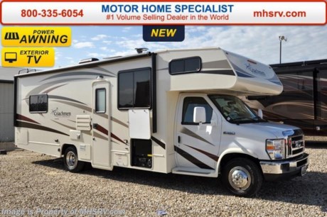 /TX 3/21/16 &lt;a href=&quot;http://www.mhsrv.com/coachmen-rv/&quot;&gt;&lt;img src=&quot;http://www.mhsrv.com/images/sold-coachmen.jpg&quot; width=&quot;383&quot; height=&quot;141&quot; border=&quot;0&quot;/&gt;&lt;/a&gt;
Family Owned &amp; Operated and the #1 Volume Selling Motor Home Dealer in the World as well as the #1 Coachmen Dealer in the World. &lt;object width=&quot;400&quot; height=&quot;300&quot;&gt;&lt;param name=&quot;movie&quot; value=&quot;http://www.youtube.com/v/fBpsq4hH-Ws?version=3&amp;amp;hl=en_US&quot;&gt;&lt;/param&gt;&lt;param name=&quot;allowFullScreen&quot; value=&quot;true&quot;&gt;&lt;/param&gt;&lt;param name=&quot;allowscriptaccess&quot; value=&quot;always&quot;&gt;&lt;/param&gt;&lt;embed src=&quot;http://www.youtube.com/v/fBpsq4hH-Ws?version=3&amp;amp;hl=en_US&quot; type=&quot;application/x-shockwave-flash&quot; width=&quot;400&quot; height=&quot;300&quot; allowscriptaccess=&quot;always&quot; allowfullscreen=&quot;true&quot;&gt;&lt;/embed&gt;&lt;/object&gt;  MSRP $83,364. New 2016 Coachmen Freelander Model 27QBF. This Class C RV measures approximately 29 feet 6 inches in length and features a sofa, dinette &amp; plenty of sleeping area. This beautiful class C RV includes the Freelander Lead Dog Package featuring tinted windows, 3 burner range with oven, stainless steel wheel inserts, back-up camera, power awning, LED exterior &amp; interior lighting, solar ready, rear ladder, 50 gallon freshwater tank, slide-out awnings (when applicable), 5,000 lb. hitch &amp; wire, glass door shower, Onan generator, 80&quot; long bed, roller bearing drawer glides, Azdel Composite sidewall, Thermo-foil counter-tops and Travel easy roadside assistance.  Additional options include an exterior privacy windshield cover, spare tire, heated tanks, child safety net &amp; ladder, cockpit table, 15,000 BTU A/C with heat pump, exterior entertainment center and a LCD TV/DVD player. The Coachmen Freelander 27QBF also features a Ford E-350 chassis, a 55 gallon fuel tank and much more.  For additional coach information, brochures, window sticker, videos, photos, Freelander reviews, testimonials as well as additional information about Motor Home Specialist and our manufacturers&#39; please visit us at MHSRV .com or call 800-335-6054. At Motor Home Specialist we DO NOT charge any prep or orientation fees like you will find at other dealerships. All sale prices include a 200 point inspection, interior and exterior wash &amp; detail of vehicle, a thorough coach orientation with an MHS technician, an RV Starter&#39;s kit, a night stay in our delivery park featuring landscaped and covered pads with full hook-ups and much more. Free airport shuttle available with purchase for out-of-town buyers. WHY PAY MORE?... WHY SETTLE FOR LESS?  