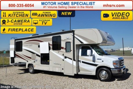 /TX 12/11/15 &lt;a href=&quot;http://www.mhsrv.com/coachmen-rv/&quot;&gt;&lt;img src=&quot;http://www.mhsrv.com/images/sold-coachmen.jpg&quot; width=&quot;383&quot; height=&quot;141&quot; border=&quot;0&quot;/&gt;&lt;/a&gt;
Family Owned &amp; Operated and the #1 Volume Selling Motor Home Dealer in the World as well as the #1 Coachmen in the World. &lt;object width=&quot;400&quot; height=&quot;300&quot;&gt;&lt;param name=&quot;movie&quot; value=&quot;//www.youtube.com/v/rUwAfncaG3M?version=3&amp;amp;hl=en_US&quot;&gt;&lt;/param&gt;&lt;param name=&quot;allowFullScreen&quot; value=&quot;true&quot;&gt;&lt;/param&gt;&lt;param name=&quot;allowscriptaccess&quot; value=&quot;always&quot;&gt;&lt;/param&gt;&lt;embed src=&quot;//www.youtube.com/v/rUwAfncaG3M?version=3&amp;amp;hl=en_US&quot; type=&quot;application/x-shockwave-flash&quot; width=&quot;400&quot; height=&quot;300&quot; allowscriptaccess=&quot;always&quot; allowfullscreen=&quot;true&quot;&gt;&lt;/embed&gt;&lt;/object&gt; 
MSRP $106,582. New 2016 Coachmen Leprechaun Model 319DSF. This Luxury Class C RV measures approximately 32 feet 11 inches in length and is powered by a Ford Triton V-10 engine and E-450 Super Duty chassis. This beautiful RV includes the Leprechaun Banner Edition which features tinted windows, rear ladder, upgraded sofa, child safety net and ladder (N/A with front entertainment center), Bluetooth AM/FM/CD monitoring &amp; back up camera, power awning, LED exterior &amp; interior lighting, pop-up power tower, 50 gallon fresh water tank, 5K lb. hitch &amp; wire, slide out awning, glass shower door, Onan generator, 80&quot; long bed, night shades, roller bearing drawer glides, Travel Easy Roadside Assistance &amp; Azdel composite sidewalls. Additional options include a molded front cap with LED lights, dual recliners, spare tire, swivel driver &amp; passenger seats, exterior privacy windshield cover, electric fireplace, 15,000 BTU A/C with heat pump, air assist suspension, cockpit table, 39&quot; LED TV on an electric lift, exterior entertainment center, bedroom TV/DVD, as well as an exterior camp table, sink and refrigerator. This amazing class C also features the Leprechaun Luxury package that includes side view cameras, driver &amp; passenger leatherette seat covers, heated &amp; remote mirrors, convection microwave, wood grain dash applique, upgraded Serta Mattress (N/A 260 DS), 6 gallon gas/electric water heater, dual coach batteries, cab-over &amp; bedroom power vent fan and heated tank pads. For additional coach information, brochures, window sticker, videos, photos, Leprechaun reviews, testimonials as well as additional information about Motor Home Specialist and our manufacturers&#39; please visit us at MHSRV .com or call 800-335-6054. At Motor Home Specialist we DO NOT charge any prep or orientation fees like you will find at other dealerships. All sale prices include a 200 point inspection, interior and exterior wash &amp; detail of vehicle, a thorough coach orientation with an MHS technician, an RV Starter&#39;s kit, a night stay in our delivery park featuring landscaped and covered pads with full hook-ups and much more. Free airport shuttle available with purchase for out-of-town buyers. WHY PAY MORE?... WHY SETTLE FOR LESS? 