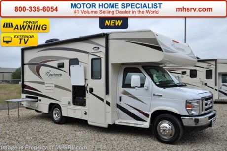 /TX 12/11/15 &lt;a href=&quot;http://www.mhsrv.com/coachmen-rv/&quot;&gt;&lt;img src=&quot;http://www.mhsrv.com/images/sold-coachmen.jpg&quot; width=&quot;383&quot; height=&quot;141&quot; border=&quot;0&quot;/&gt;&lt;/a&gt;
Family Owned &amp; Operated and the #1 Volume Selling Motor Home Dealer in the World as well as the #1 Coachmen Dealer in the World. &lt;object width=&quot;400&quot; height=&quot;300&quot;&gt;&lt;param name=&quot;movie&quot; value=&quot;http://www.youtube.com/v/fBpsq4hH-Ws?version=3&amp;amp;hl=en_US&quot;&gt;&lt;/param&gt;&lt;param name=&quot;allowFullScreen&quot; value=&quot;true&quot;&gt;&lt;/param&gt;&lt;param name=&quot;allowscriptaccess&quot; value=&quot;always&quot;&gt;&lt;/param&gt;&lt;embed src=&quot;http://www.youtube.com/v/fBpsq4hH-Ws?version=3&amp;amp;hl=en_US&quot; type=&quot;application/x-shockwave-flash&quot; width=&quot;400&quot; height=&quot;300&quot; allowscriptaccess=&quot;always&quot; allowfullscreen=&quot;true&quot;&gt;&lt;/embed&gt;&lt;/object&gt;  MSRP $86,536. New 2016 Coachmen Freelander Model 21RSF. This Class C RV measures approximately 24 feet 3 inches in length with a slide and features a large J-Lounge &amp; plenty of sleeping areas. This beautiful class C RV includes Coachmen&#39;s Lead Dog Package featuring tinted windows, 3 burner range with oven, stainless steel wheel inserts, back-up camera, power awning, LED exterior &amp; interior lighting, solar ready, rear ladder, 50 gallon freshwater tank, slide-out awnings (when applicable), 5,000 lb. hitch &amp; wire, glass door shower, Onan generator, 80&quot; long bed, roller bearing drawer glides, Azdel Composite sidewall, Thermo-foil counter-tops and Travel easy roadside assistance.  Additional options include swivel driver &amp; passenger seats, exterior privacy windshield cover, spare tire, exterior camp table, heated tanks, child safety net &amp; ladder, cockpit table, 15.0K BTU A/C with heat pump, upgraded foldable mattress, exterior entertainment center and a coach LCD TV with DVD player. The Coachmen Freelander 21RSF also features a Ford E-350 chassis, Ford V10 engine, a 55 gallon fuel tank and much more. For additional coach information, brochures, window sticker, videos, photos, Freelander reviews, testimonials as well as additional information about Motor Home Specialist and our manufacturers&#39; please visit us at MHSRV .com or call 800-335-6054. At Motor Home Specialist we DO NOT charge any prep or orientation fees like you will find at other dealerships. All sale prices include a 200 point inspection, interior and exterior wash &amp; detail of vehicle, a thorough coach orientation with an MHS technician, an RV Starter&#39;s kit, a night stay in our delivery park featuring landscaped and covered pads with full hook-ups and much more. Free airport shuttle available with purchase for out-of-town buyers. WHY PAY MORE?... WHY SETTLE FOR LESS?  
