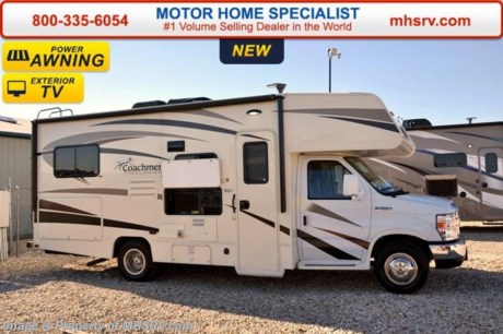 /TX 8-15-16 &lt;a href=&quot;http://www.mhsrv.com/coachmen-rv/&quot;&gt;&lt;img src=&quot;http://www.mhsrv.com/images/sold-coachmen.jpg&quot; width=&quot;383&quot; height=&quot;141&quot; border=&quot;0&quot; /&gt;&lt;/a&gt;    Family Owned &amp; Operated and the #1 Volume Selling Motor Home Dealer in the World as well as the #1 Coachmen Dealer in the World. &lt;object width=&quot;400&quot; height=&quot;300&quot;&gt;&lt;param name=&quot;movie&quot; value=&quot;http://www.youtube.com/v/fBpsq4hH-Ws?version=3&amp;amp;hl=en_US&quot;&gt;&lt;/param&gt;&lt;param name=&quot;allowFullScreen&quot; value=&quot;true&quot;&gt;&lt;/param&gt;&lt;param name=&quot;allowscriptaccess&quot; value=&quot;always&quot;&gt;&lt;/param&gt;&lt;embed src=&quot;http://www.youtube.com/v/fBpsq4hH-Ws?version=3&amp;amp;hl=en_US&quot; type=&quot;application/x-shockwave-flash&quot; width=&quot;400&quot; height=&quot;300&quot; allowscriptaccess=&quot;always&quot; allowfullscreen=&quot;true&quot;&gt;&lt;/embed&gt;&lt;/object&gt;  MSRP $86,144. New 2016 Coachmen Freelander Model 22QBF. This Class C RV measures approximately 24 feet 10 inches in length with a slide and features a U-shaped dinette &amp; plenty of sleeping areas. This beautiful class C RV includes Coachmen&#39;s Lead Dog Package featuring tinted windows, 3 burner range with oven, stainless steel wheel inserts, back-up camera, power awning, LED exterior &amp; interior lighting, solar ready, rear ladder, 50 gallon freshwater tank, slide-out awnings (when applicable), 5,000 lb. hitch &amp; wire, glass door shower, Onan generator, 80&quot; long bed, roller bearing drawer glides, Azdel Composite sidewall, Thermo-foil counter-tops and Travel easy roadside assistance.  Additional options include swivel driver &amp; passenger chairs, exterior privacy windshield covers, spare tire, heated tanks, child safety net and ladder, cockpit table, 15,000 BTU A/C with heat pump, exterior entertainment center and a coach LCD TV with DVD player. The Coachmen Freelander 22QBF also features a Ford E-350 chassis, Ford V10 engine, a 55 gallon fuel tank and much more. For additional coach information, brochures, window sticker, videos, photos, Freelander reviews, testimonials as well as additional information about Motor Home Specialist and our manufacturers&#39; please visit us at MHSRV .com or call 800-335-6054. At Motor Home Specialist we DO NOT charge any prep or orientation fees like you will find at other dealerships. All sale prices include a 200 point inspection, interior and exterior wash &amp; detail of vehicle, a thorough coach orientation with an MHS technician, an RV Starter&#39;s kit, a night stay in our delivery park featuring landscaped and covered pads with full hook-ups and much more. Free airport shuttle available with purchase for out-of-town buyers. WHY PAY MORE?... WHY SETTLE FOR LESS?  