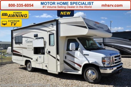 /AR 02/15/16 &lt;a href=&quot;http://www.mhsrv.com/coachmen-rv/&quot;&gt;&lt;img src=&quot;http://www.mhsrv.com/images/sold-coachmen.jpg&quot; width=&quot;383&quot; height=&quot;141&quot; border=&quot;0&quot;/&gt;&lt;/a&gt;
&lt;iframe width=&quot;400&quot; height=&quot;300&quot; src=&quot;https://www.youtube.com/embed/scMBAkyf1JU&quot; frameborder=&quot;0&quot; allowfullscreen&gt;&lt;/iframe&gt; The Largest 911 Emergency Inventory Reduction Sale in MHSRV History is Going on NOW! Over 1000 RVs to Choose From at 1 Location!! Offer Ends Feb. 29th, 2016. Sale Price available at MHSRV.com or call 800-335-6054. You&#39;ll be glad you did! *** Family Owned &amp; Operated and the #1 Volume Selling Motor Home Dealer in the World as well as the #1 Coachmen Dealer in the World. &lt;object width=&quot;400&quot; height=&quot;300&quot;&gt;&lt;param name=&quot;movie&quot; value=&quot;http://www.youtube.com/v/fBpsq4hH-Ws?version=3&amp;amp;hl=en_US&quot;&gt;&lt;/param&gt;&lt;param name=&quot;allowFullScreen&quot; value=&quot;true&quot;&gt;&lt;/param&gt;&lt;param name=&quot;allowscriptaccess&quot; value=&quot;always&quot;&gt;&lt;/param&gt;&lt;embed src=&quot;http://www.youtube.com/v/fBpsq4hH-Ws?version=3&amp;amp;hl=en_US&quot; type=&quot;application/x-shockwave-flash&quot; width=&quot;400&quot; height=&quot;300&quot; allowscriptaccess=&quot;always&quot; allowfullscreen=&quot;true&quot;&gt;&lt;/embed&gt;&lt;/object&gt;  MSRP $86,144. New 2016 Coachmen Freelander Model 22QBF. This Class C RV measures approximately 24 feet 10 inches in length with a slide and features a U-shaped dinette &amp; plenty of sleeping areas. This beautiful class C RV includes Coachmen&#39;s Lead Dog Package featuring tinted windows, 3 burner range with oven, stainless steel wheel inserts, back-up camera, power awning, LED exterior &amp; interior lighting, solar ready, rear ladder, 50 gallon freshwater tank, slide-out awnings (when applicable), 5,000 lb. hitch &amp; wire, glass door shower, Onan generator, 80&quot; long bed, roller bearing drawer glides, Azdel Composite sidewall, Thermo-foil counter-tops and Travel easy roadside assistance.  Additional options include swivel driver &amp; passenger chairs, exterior privacy windshield covers, spare tire, heated tanks, child safety net and ladder, cockpit table, 15,000 BTU A/C with heat pump, exterior entertainment center and a coach LCD TV with DVD player. The Coachmen Freelander 22QBF also features a Ford E-350 chassis, Ford V10 engine, a 55 gallon fuel tank and much more. For additional coach information, brochures, window sticker, videos, photos, Freelander reviews, testimonials as well as additional information about Motor Home Specialist and our manufacturers&#39; please visit us at MHSRV .com or call 800-335-6054. At Motor Home Specialist we DO NOT charge any prep or orientation fees like you will find at other dealerships. All sale prices include a 200 point inspection, interior and exterior wash &amp; detail of vehicle, a thorough coach orientation with an MHS technician, an RV Starter&#39;s kit, a night stay in our delivery park featuring landscaped and covered pads with full hook-ups and much more. Free airport shuttle available with purchase for out-of-town buyers. WHY PAY MORE?... WHY SETTLE FOR LESS?  
