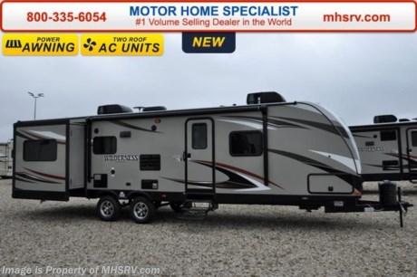 /AR 11-24-15 &lt;a href=&quot;http://www.mhsrv.com/travel-trailers/&quot;&gt;&lt;img src=&quot;http://www.mhsrv.com/images/sold-traveltrailer.jpg&quot; width=&quot;383&quot; height=&quot;141&quot; border=&quot;0&quot;/&gt;&lt;/a&gt;
Family Owned &amp; Operated. Largest Selection, Lowest Prices &amp; the Premier Service &amp; Walk-Through Process that can only be found at the #1 Volume Selling Motor Home Dealer in the World! From $10K to $2 Million... We gotcha&#39; Covered!  &lt;object width=&quot;400&quot; height=&quot;300&quot;&gt;&lt;param name=&quot;movie&quot; value=&quot;http://www.youtube.com/v/fBpsq4hH-Ws?version=3&amp;amp;hl=en_US&quot;&gt;&lt;/param&gt;&lt;param name=&quot;allowFullScreen&quot; value=&quot;true&quot;&gt;&lt;/param&gt;&lt;param name=&quot;allowscriptaccess&quot; value=&quot;always&quot;&gt;&lt;/param&gt;&lt;embed src=&quot;http://www.youtube.com/v/fBpsq4hH-Ws?version=3&amp;amp;hl=en_US&quot; type=&quot;application/x-shockwave-flash&quot; width=&quot;400&quot; height=&quot;300&quot; allowscriptaccess=&quot;always&quot; allowfullscreen=&quot;true&quot;&gt;&lt;/embed&gt;&lt;/object&gt; MSRP $38,372. The 2016 Heartland Wilderness travel trailer model 3175RE features 3 slides, ducted A/C, 82&quot; interior ceilings, tinted windows, stabilizer jacks, power vent, gas/electric water heater, steel ball bearing guides, enclosed under-belly, indoor &amp; outdoor speakers, dual LP tanks with auto change over, cable hookup, 55 amp 12 volt power converter &amp; the wide trax axle system. This beautiful travel trailer also includes the Elite Package which features upgraded tan fiberglass, premium graphic package, upgraded black trim, black skirt metal and black diamond plate. Additional options include power stabilizer jacks, spare tire, aluminum rims, electric awning with LED lights, toy lock, painted front cap, LCD TV and a 2nd A/C. For additional coach information, brochures, window sticker, videos, photos, Wilderness reviews &amp; testimonials as well as additional information about Motor Home Specialist and our manufacturers please visit us at MHSRV .com or call 800-335-6054. At Motor Home Specialist we DO NOT charge any prep or orientation fees like you will find at other dealerships. All sale prices include a 200 point inspection, interior &amp; exterior wash &amp; detail of vehicle, a thorough coach orientation with an MHS technician, an RV Starter&#39;s kit, a nights stay in our delivery park featuring landscaped and covered pads with full hook-ups and much more. WHY PAY MORE?... WHY SETTLE FOR LESS?