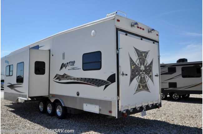 2006 Keystone Raptor Upgrades 2006 Keystone Raptor Toy Hauler w 2 Slides and Gen