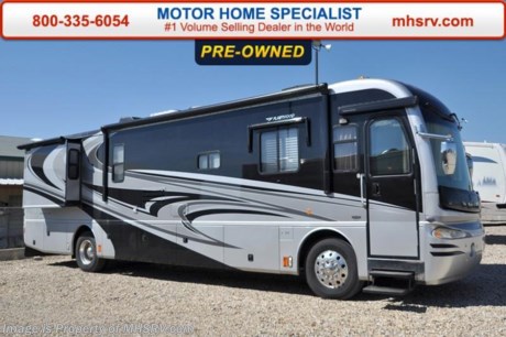 /TX 1/18/16 &lt;a href=&quot;http://www.mhsrv.com/fleetwood-rvs/&quot;&gt;&lt;img src=&quot;http://www.mhsrv.com/images/sold-fleetwood.jpg&quot; width=&quot;383&quot; height=&quot;141&quot; border=&quot;0&quot;/&gt;&lt;/a&gt;
Used Fleetwood RV for Sale- 2007 Fleetwood Revolution 40V with 2 slides and 71,215 miles. This RV is approximately 38 feet in length with a Caterpillar 400HP engine with side radiator, Spartan raised rail chassis, power pedals, power visors, power mirrors with heat, 7.5KW Onan generator with AGS, power patio and door awnings, window awnings, slide-out room toppers, gas/electric water heater, pass-thru storage with side swing baggage doors, full &amp; half length slide-out cargo trays, aluminum wheels, clear front paint mask, docking lights, water filtration system, exterior shower, air horns, automatic leveling system, 3 camera monitoring system, exterior entertainment center, Magnum inverter, ceramic tile floors, 2 leather sofas, dual pane windows, day/night shades, ceiling fan, convection microwave, 3 burner range with oven, central vacuum, solid surface counter, sink covers, washer/dryer combo, glass door shower with seat, pillow top mattress, 2 ducted A/Cs with heat pumps, 2 LCD TVs and much more. For additional information and photos please visit Motor Home Specialist at www.MHSRV .com or call 800-335-6054.