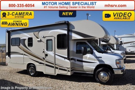 /TX 3/21/16 &lt;a href=&quot;http://www.mhsrv.com/thor-motor-coach/&quot;&gt;&lt;img src=&quot;http://www.mhsrv.com/images/sold-thor.jpg&quot; width=&quot;383&quot; height=&quot;141&quot; border=&quot;0&quot;/&gt;&lt;/a&gt;
#1 Volume Selling Motor Home Dealer in the World. MSRP $87,855. New 2016 Thor Motor Coach Chateau Class C RV Model 23U with Ford E-450 chassis, Ford Triton V-10 engine &amp; 8,000 lb. trailer hitch. This unit measures approximately 24 feet 10 inches in length. Optional equipment includes the all new HD-Max exterior color, cabover entertainment center, convection microwave, 3 burner range with oven, leatherette booth dinette with Dream Dinette mechanism, child safety tether, 12V attic fan, upgraded A/C, exterior shower, heated holding tanks, second auxiliary battery, wheel liners, keyless cab entry, valve stem extenders, spare tire, back up monitor, heated &amp; remote exterior mirrors with side cameras, leatherette driver &amp; passenger chairs, cockpit carpet mat and dash applique. The Chateau Class C RV has an incredible list of standard features for 2016 as well including Mega exterior storage, power windows and locks, power patio awning with integrated LED lighting, roof ladder, in-dash media center w/DVD/CD/AM/FM &amp; Bluetooth, deluxe exterior mirrors, bunk ladder, refrigerator, oven, microwave, flip-up counter-top extension, large TV on swivel in cab-over, power vent in bath, skylight above shower, 4000 Onan generator, auto transfer switch, roof A/C, cab A/C, battery disconnect switch, auxiliary battery, gas/electric water heater and much more. For additional information, brochures, and videos please visit Motor Home Specialist at  MHSRV .com or Call 800-335-6054. At Motor Home Specialist we DO NOT charge any prep or orientation fees like you will find at other dealerships. All sale prices include a 200 point inspection, interior and exterior wash &amp; detail of vehicle, a thorough coach orientation with an MHS technician, an RV Starter&#39;s kit, a night stay in our delivery park featuring landscaped and covered pads with full hook-ups and much more. Free airport shuttle available with purchase for out-of-town buyers. Read From THOUSANDS of Testimonials at MHSRV .com and See What They Had to Say About Their Experience at Motor Home Specialist. WHY PAY MORE?...... WHY SETTLE FOR LESS? 