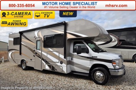 /CA 7-11-16 &lt;a href=&quot;http://www.mhsrv.com/thor-motor-coach/&quot;&gt;&lt;img src=&quot;http://www.mhsrv.com/images/sold-thor.jpg&quot; width=&quot;383&quot; height=&quot;141&quot; border=&quot;0&quot; /&gt;&lt;/a&gt;      #1 Volume Selling Motor Home Dealer in the World. MSRP $100,746. New 2016 Thor Motor Coach Four Winds Class C RV Model 28Z with Ford E-450 chassis, Ford Triton V-10 engine &amp; 8,000 lb. trailer hitch. This unit measures approximately 29 feet 11 inches in length with a slide. Optional equipment includes the all new HD-Max exterior color, bedroom TV, exterior TV, convection microwave, leatherette sofa, leatherette booth dinette with Dream Dinette mechanism, child safety tether, 12V attic fan, upgraded A/C, exterior shower, secondary battery, spare tire, heated remote exterior mirrors with side cameras, power drivers seat, leatherette driver/passenger chairs, cockpit carpet mat and dash applique. The Four Winds Class C RV has an incredible list of standard features for 2016 as well including power windows and locks, power patio awning with integrated LED lighting, roof ladder, in-dash media center w/DVD/CD/AM/FM &amp; Bluetooth, deluxe exterior mirrors, bunk ladder, refrigerator, oven, microwave, power vent in bath, skylight above shower, 4000 Onan generator, auto transfer switch, roof A/C, cab A/C, battery disconnect switch, auxiliary battery, gas/electric water heater and much more. For additional information, brochures, and videos please visit Motor Home Specialist at  MHSRV .com or Call 800-335-6054. At Motor Home Specialist we DO NOT charge any prep or orientation fees like you will find at other dealerships. All sale prices include a 200 point inspection, interior and exterior wash &amp; detail of vehicle, a thorough coach orientation with an MHS technician, an RV Starter&#39;s kit, a night stay in our delivery park featuring landscaped and covered pads with full hook-ups and much more. Free airport shuttle available with purchase for out-of-town buyers. Read From THOUSANDS of Testimonials at MHSRV .com and See What They Had to Say About Their Experience at Motor Home Specialist. WHY PAY MORE?...... WHY SETTLE FOR LESS? 