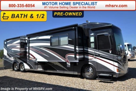 /TX 12/31/15 &lt;a href=&quot;http://www.mhsrv.com/winnebago-rvs/&quot;&gt;&lt;img src=&quot;http://www.mhsrv.com/images/sold-winnebago.jpg&quot; width=&quot;383&quot; height=&quot;141&quot; border=&quot;0&quot;/&gt;&lt;/a&gt;
Used Winnebago RV for Sale- 2012 Winnebago Tour 42QD with 3 slides and 30,533 miles. This RV is approximately 42 feet 8 inches  in length with a Cummins 450HP engine, Freightliner raised rail chassis with IFS, tag axle, 2 stage engine brake, power mirrors with heat, GPS, power pedals, power privacy shades, 10KW Onan generator with AGS, power patio and door awnings, slide-out room toppers, Aqua Hot, 50 amp power cord reel, pass-thru storage with side swing baggage doors, exterior freezer, full length slide-out cargo tray, aluminum wheels, power water hose reel, exterior shower, fiberglass roof ladder, automatic leveling system, 3 camera monitoring system, exterior entertainment center, inverter, ceramic tile floors, dual pane windows, fireplace, sofa with power sleeper, central vacuum, convection microwave, 3 burner range, solid surface counter, residential refrigerator, washer/dryer combo, glass door shower with seat, king size memory foam mattress, 3 ducted A/Cs, 3 flat panel TVs and much more. For additional information and photos please visit Motor Home Specialist at www.MHSRV .com or call 800-335-6054.