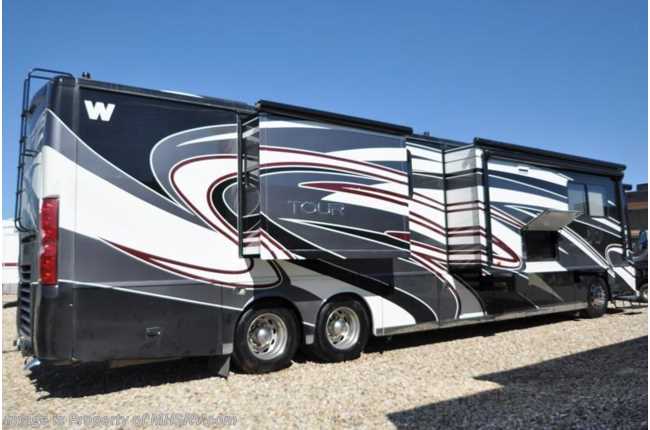 2012 Winnebago Tour 42QD Bath & 1/2 W/3 Slides Including Full Wall