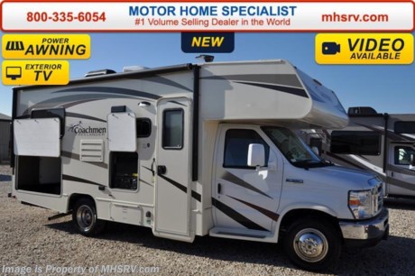 /CA 6/28/16 &lt;a href=&quot;http://www.mhsrv.com/coachmen-rv/&quot;&gt;&lt;img src=&quot;http://www.mhsrv.com/images/sold-coachmen.jpg&quot; width=&quot;383&quot; height=&quot;141&quot; border=&quot;0&quot; /&gt;&lt;/a&gt;  Family Owned &amp; Operated and the #1 Volume Selling Motor Home Dealer in the World as well as the #1 Coachmen Dealer in the World. &lt;object width=&quot;400&quot; height=&quot;300&quot;&gt;&lt;param name=&quot;movie&quot; value=&quot;http://www.youtube.com/v/fBpsq4hH-Ws?version=3&amp;amp;hl=en_US&quot;&gt;&lt;/param&gt;&lt;param name=&quot;allowFullScreen&quot; value=&quot;true&quot;&gt;&lt;/param&gt;&lt;param name=&quot;allowscriptaccess&quot; value=&quot;always&quot;&gt;&lt;/param&gt;&lt;embed src=&quot;http://www.youtube.com/v/fBpsq4hH-Ws?version=3&amp;amp;hl=en_US&quot; type=&quot;application/x-shockwave-flash&quot; width=&quot;400&quot; height=&quot;300&quot; allowscriptaccess=&quot;always&quot; allowfullscreen=&quot;true&quot;&gt;&lt;/embed&gt;&lt;/object&gt;  
MSRP $80,201. New 2016 Coachmen Freelander Model 21QBF. This Class C RV measures approximately 23 feet 11 inches in length and features a large U-shaped booth &amp; plenty of sleeping areas. This beautiful class C RV includes Coachmen&#39;s Lead Dog Package featuring tinted windows, 3 burner range with oven, stainless steel wheel inserts, back-up camera, power awning, LED exterior &amp; interior lighting, solar ready, rear ladder, 50 gallon freshwater tank, slide-out awnings (when applicable), 5,000 lb. hitch &amp; wire, glass door shower, Onan generator, 80&quot; long bed, roller bearing drawer glides, Azdel Composite sidewall, Thermo-foil counter-tops and Travel easy roadside assistance.  Additional options include a swivel passenger seat, exterior privacy windshield cover, spare tire, heated tanks, child safety net &amp; ladder, cockpit table, exterior entertainment center and a LCD TV with DVD player. The Coachmen Freelander 21QBF also features a Ford E-350 chassis, Ford V10 engine, a 55 gallon fuel tank and much more.  For additional coach information, brochures, window sticker, videos, photos, Freelander reviews, testimonials as well as additional information about Motor Home Specialist and our manufacturers&#39; please visit us at MHSRV .com or call 800-335-6054. At Motor Home Specialist we DO NOT charge any prep or orientation fees like you will find at other dealerships. All sale prices include a 200 point inspection, interior and exterior wash &amp; detail of vehicle, a thorough coach orientation with an MHS technician, an RV Starter&#39;s kit, a night stay in our delivery park featuring landscaped and covered pads with full hook-ups and much more. Free airport shuttle available with purchase for out-of-town buyers. WHY PAY MORE?... WHY SETTLE FOR LESS?  