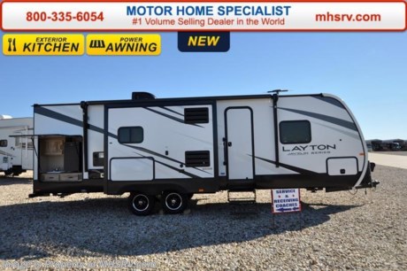 /SOLD 6/6/16
Family Owned &amp; Operated. Largest Selection, Lowest Prices &amp; the Premier Service &amp; Walk-Through Process that can only be found at the #1 Volume Selling Motor Home Dealer in the World! From $10K to $2 Million... We gotcha&#39; Covered!  &lt;object width=&quot;400&quot; height=&quot;300&quot;&gt;&lt;param name=&quot;movie&quot; value=&quot;http://www.youtube.com/v/fBpsq4hH-Ws?version=3&amp;amp;hl=en_US&quot;&gt;&lt;/param&gt;&lt;param name=&quot;allowFullScreen&quot; value=&quot;true&quot;&gt;&lt;/param&gt;&lt;param name=&quot;allowscriptaccess&quot; value=&quot;always&quot;&gt;&lt;/param&gt;&lt;embed src=&quot;http://www.youtube.com/v/fBpsq4hH-Ws?version=3&amp;amp;hl=en_US&quot; type=&quot;application/x-shockwave-flash&quot; width=&quot;400&quot; height=&quot;300&quot; allowscriptaccess=&quot;always&quot; allowfullscreen=&quot;true&quot;&gt;&lt;/embed&gt;&lt;/object&gt; MSRP $40,617. The 2016 Skyline Layton Javelin Series travel trailer model 285RB is approximately 32 feet 2 inches in length and features 2 slides, power tongue jack, power stabilizer jacks, heated &amp; enclosed underbelly, exterior shower, aluminum wheels, electric trailer brakes and high gloss painted front fiberglass cap with LED lights. Options include a glass shower door, upgraded refrigerator and 50 amp service. For additional coach information, brochures, window sticker, videos, photos, reviews &amp; testimonials as well as additional information about Motor Home Specialist and our manufacturers please visit us at MHSRV .com or call 800-335-6054. At Motor Home Specialist we DO NOT charge any prep or orientation fees like you will find at other dealerships. All sale prices include a 200 point inspection, interior &amp; exterior wash &amp; detail of vehicle, a thorough coach orientation with an MHS technician, an RV Starter&#39;s kit, a nights stay in our delivery park featuring landscaped and covered pads with full hook-ups and much more. WHY PAY MORE?... WHY SETTLE FOR LESS?