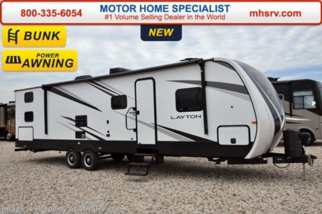 /TX 6-28-16 &lt;a href=&quot;http://www.mhsrv.com/travel-trailers/&quot;&gt;&lt;img src=&quot;http://www.mhsrv.com/images/sold-traveltrailer.jpg&quot; width=&quot;383&quot; height=&quot;141&quot; border=&quot;0&quot; /&gt;&lt;/a&gt;      Family Owned &amp; Operated. Largest Selection, Lowest Prices &amp; the Premier Service &amp; Walk-Through Process that can only be found at the #1 Volume Selling Motor Home Dealer in the World! From $10K to $2 Million... We gotcha&#39; Covered!  &lt;object width=&quot;400&quot; height=&quot;300&quot;&gt;&lt;param name=&quot;movie&quot; value=&quot;http://www.youtube.com/v/fBpsq4hH-Ws?version=3&amp;amp;hl=en_US&quot;&gt;&lt;/param&gt;&lt;param name=&quot;allowFullScreen&quot; value=&quot;true&quot;&gt;&lt;/param&gt;&lt;param name=&quot;allowscriptaccess&quot; value=&quot;always&quot;&gt;&lt;/param&gt;&lt;embed src=&quot;http://www.youtube.com/v/fBpsq4hH-Ws?version=3&amp;amp;hl=en_US&quot; type=&quot;application/x-shockwave-flash&quot; width=&quot;400&quot; height=&quot;300&quot; allowscriptaccess=&quot;always&quot; allowfullscreen=&quot;true&quot;&gt;&lt;/embed&gt;&lt;/object&gt; MSRP $38,953. The 2016 Skyline Layton Javelin Series travel trailer model 315BH is approximately 36 feet 11 inches in length and features a slide, bunk beds, power tongue jack, power stabilizer jacks, heated &amp; enclosed underbelly, exterior shower, aluminum wheels, electric trailer brakes and high gloss painted front fiberglass cap with LED lights. Options include a glass shower door, upgraded refrigerator and 50 amp service. For additional coach information, brochures, window sticker, videos, photos, reviews &amp; testimonials as well as additional information about Motor Home Specialist and our manufacturers please visit us at MHSRV .com or call 800-335-6054. At Motor Home Specialist we DO NOT charge any prep or orientation fees like you will find at other dealerships. All sale prices include a 200 point inspection, interior &amp; exterior wash &amp; detail of vehicle, a thorough coach orientation with an MHS technician, an RV Starter&#39;s kit, a nights stay in our delivery park featuring landscaped and covered pads with full hook-ups and much more. WHY PAY MORE?... WHY SETTLE FOR LESS?