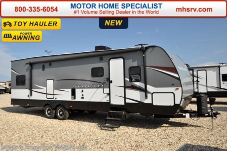 /TX 7-25-16 &lt;a href=&quot;http://www.mhsrv.com/travel-trailers/&quot;&gt;&lt;img src=&quot;http://www.mhsrv.com/images/sold-traveltrailer.jpg&quot; width=&quot;383&quot; height=&quot;141&quot; border=&quot;0&quot; /&gt;&lt;/a&gt;      Family Owned &amp; Operated. Largest Selection, Lowest Prices &amp; the Premier Service &amp; Walk-Through Process that can only be found at the #1 Volume Selling Motor Home Dealer in the World! From $10K to $2 Million... We gotcha&#39; Covered!  &lt;object width=&quot;400&quot; height=&quot;300&quot;&gt;&lt;param name=&quot;movie&quot; value=&quot;http://www.youtube.com/v/fBpsq4hH-Ws?version=3&amp;amp;hl=en_US&quot;&gt;&lt;/param&gt;&lt;param name=&quot;allowFullScreen&quot; value=&quot;true&quot;&gt;&lt;/param&gt;&lt;param name=&quot;allowscriptaccess&quot; value=&quot;always&quot;&gt;&lt;/param&gt;&lt;embed src=&quot;http://www.youtube.com/v/fBpsq4hH-Ws?version=3&amp;amp;hl=en_US&quot; type=&quot;application/x-shockwave-flash&quot; width=&quot;400&quot; height=&quot;300&quot; allowscriptaccess=&quot;always&quot; allowfullscreen=&quot;true&quot;&gt;&lt;/embed&gt;&lt;/object&gt; MSRP $39,533. The 2016 Skyline Nomad Bandit Edition travel trailer model 316SB is approximately 34 feet 9 inches in length and features a slide, gas/electric DSI water heater, exterior grab handle, enclosed and heated underbelly, spare tire kit, power tongue jacks, 4 power stabilizer jacks and many more standard features. Options include a glass shower door, upgraded refrigerator, oven, Happy Jack power queen bed, upgraded A/C, pull down screen, outside spray port and aluminum wheels. For additional coach information, brochures, window sticker, videos, photos, reviews &amp; testimonials as well as additional information about Motor Home Specialist and our manufacturers please visit us at MHSRV .com or call 800-335-6054. At Motor Home Specialist we DO NOT charge any prep or orientation fees like you will find at other dealerships. All sale prices include a 200 point inspection, interior &amp; exterior wash &amp; detail of vehicle, a thorough coach orientation with an MHS technician, an RV Starter&#39;s kit, a nights stay in our delivery park featuring landscaped and covered pads with full hook-ups and much more. WHY PAY MORE?... WHY SETTLE FOR LESS?