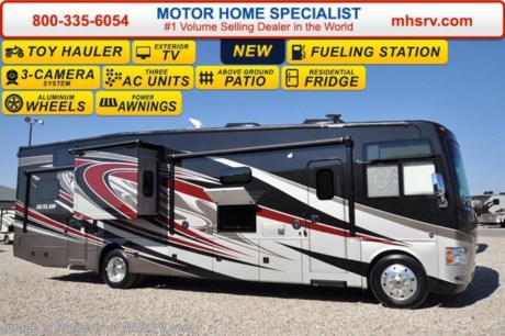 /SOLD 5/1/16 CA
*Family Owned &amp; Operated and the #1 Volume Selling Motor Home Dealer in the World as well as the #1 Thor Motor Coach Dealer in the World. &lt;object width=&quot;400&quot; height=&quot;300&quot;&gt;&lt;param name=&quot;movie&quot; value=&quot;http://www.youtube.com/v/fBpsq4hH-Ws?version=3&amp;amp;hl=en_US&quot;&gt;&lt;/param&gt;&lt;param name=&quot;allowFullScreen&quot; value=&quot;true&quot;&gt;&lt;/param&gt;&lt;param name=&quot;allowscriptaccess&quot; value=&quot;always&quot;&gt;&lt;/param&gt;&lt;embed src=&quot;http://www.youtube.com/v/fBpsq4hH-Ws?version=3&amp;amp;hl=en_US&quot; type=&quot;application/x-shockwave-flash&quot; width=&quot;400&quot; height=&quot;300&quot; allowscriptaccess=&quot;always&quot; allowfullscreen=&quot;true&quot;&gt;&lt;/embed&gt;&lt;/object&gt;
MSRP $189,249. New 2016 Thor Motor Coach Outlaw Toy Hauler. Model 37RB with 2 slide-out rooms, Ford 26-Series chassis with Triton V-10 engine, frameless windows, high polished aluminum wheels, residential refrigerator, electric rear patio awning, roller shades on the driver &amp; passenger windows, as well as drop down ramp door with spring assist &amp; railing for patio use. This unit measures approximately 38 feet 6 inches in length. Options include the beautiful full body exterior, 2 opposing leatherette sofas with sleepers in the garage, bug screen curtain in garage and frameless dual pane windows. The Outlaw toy hauler RV has an incredible list of standard features for 2016 including beautiful wood &amp; interior decor packages, LCD TVs including an exterior entertainment center, large living room LCD TV and LCD TV in the lower bedroom. You will also find (3) A/C units, Bluetooth enable coach radio system with exterior speakers, power patio awing with integrated LED lighting, dual side entrance doors, 1-piece windshield, a 5500 Onan generator, 3 camera monitoring system, automatic leveling system, Soft Touch leather furniture, leatherette booth day/night shades and much more. For additional coach information, brochures, window sticker, videos, photos, Outlaw reviews, testimonials as well as additional information about Motor Home Specialist and our manufacturers&#39; please visit us at MHSRV .com or call 800-335-6054. At Motor Home Specialist we DO NOT charge any prep or orientation fees like you will find at other dealerships. All sale prices include a 200 point inspection, interior and exterior wash &amp; detail of vehicle, a thorough coach orientation with an MHS technician, an RV Starter&#39;s kit, a night stay in our delivery park featuring landscaped and covered pads with full hookups and much more. Free airport shuttle available with purchase for out-of-town buyers. WHY PAY MORE?... WHY SETTLE FOR LESS?  