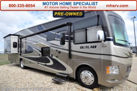 /TX 1/18/16 &lt;a href=&quot;http://www.mhsrv.com/thor-motor-coach/&quot;&gt;&lt;img src=&quot;http://www.mhsrv.com/images/sold-thor.jpg&quot; width=&quot;383&quot; height=&quot;141&quot; border=&quot;0&quot;/&gt;&lt;/a&gt;
Used Thor Motor Coach RV for Sale- 2015 Thor Motor Coach 38RE toy hauler with 5,885 miles and 3 slides. This RV is approximately 39 feet in length with a Ford V10 engine, Ford chassis, 5.5 KW Onan generator, power mirrors with heat, power patio awning, slide-out room toppers, pass-thru storage with side swing baggage doors, aluminum wheels, exterior shower, 8K lb. hitch, automatic hydraulic leveling system, exterior entertainment center, solid surface counter, cab over bunk, microwave, 3 A/Cs and 3 TVs. For additional information and photos please visit Motor Home Specialist at www.MHSRV .com or call 800-335-6054.
