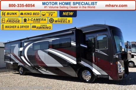 /TX 02/15/16 &lt;a href=&quot;http://www.mhsrv.com/thor-motor-coach/&quot;&gt;&lt;img src=&quot;http://www.mhsrv.com/images/sold-thor.jpg&quot; width=&quot;383&quot; height=&quot;141&quot; border=&quot;0&quot;/&gt;&lt;/a&gt;
&lt;iframe width=&quot;400&quot; height=&quot;300&quot; src=&quot;https://www.youtube.com/embed/scMBAkyf1JU&quot; frameborder=&quot;0&quot; allowfullscreen&gt;&lt;/iframe&gt; EXTRA! EXTRA!  The Largest 911 Emergency Inventory Reduction Sale in MHSRV History is Going on NOW!  Over 1000 RVs to Choose From at 1 Location! Take an EXTRA! EXTRA! 2% off our already drastically reduced sale price now through Feb. 29th, 2016.  Sale Price available at MHSRV.com or call 800-335-6054. You&#39;ll be glad you did! *** Family Owned &amp; Operated and the #1 Volume Selling Motor Home Dealer in the World as well as the #1 Thor Motor Coach in the World. &lt;object width=&quot;400&quot; height=&quot;300&quot;&gt;&lt;param name=&quot;movie&quot; value=&quot;http://www.youtube.com/v/fBpsq4hH-Ws?version=3&amp;amp;hl=en_US&quot;&gt;&lt;/param&gt;&lt;param name=&quot;allowFullScreen&quot; value=&quot;true&quot;&gt;&lt;/param&gt;&lt;param name=&quot;allowscriptaccess&quot; value=&quot;always&quot;&gt;&lt;/param&gt;&lt;embed src=&quot;http://www.youtube.com/v/fBpsq4hH-Ws?version=3&amp;amp;hl=en_US&quot; type=&quot;application/x-shockwave-flash&quot; width=&quot;400&quot; height=&quot;300&quot; allowscriptaccess=&quot;always&quot; allowfullscreen=&quot;true&quot;&gt;&lt;/embed&gt;&lt;/object&gt;  MSRP $310,786.  New 2016 Thor Motor Coach Tuscany with 3 slides. Model 40BX Bunk House. This luxury diesel motorhome measures approximately 41 feet in length and is highlighted by bunk beds with dual LED TVs, king size bed, residential refrigerator, stack washer/dryer, 360 HP Cummins Engine w/800 ft lb. torque, Freightliner XC raised rail chassis, 8 KW Onan diesel generator and a 2000 Watt inverter w/100 Amp charge. Options include the beautiful full body, cockpit overhead TV and exterior TV. The Tuscany XTE has one of the most impressive selection of standard features including an Allison 6-speed automatic transmission, high polished aluminum wheels, dual fuel fills, 10,000 lb. hitch, automatic leveling jacks, tinted one piece windshield, invisible bra, slide-out room awning, full basement pass-through storage, side hinge baggage doors, electric windshield solar &amp; privacy roller shade, LED ceiling lighting, hardwood cabinets, chrome power mirrors with heat, electric step well cover, large LCD TV in bedroom, 3-camera monitoring system, home theater system with Blue-Ray DVD, tile flooring, automatic generator start, microwave/convection oven, energy management system as well as heated &amp; enclosed holding tanks and MUCH more.  For additional coach information, brochures, window sticker, videos, photos, Tuscany reviews, testimonials as well as additional information about Motor Home Specialist and our manufacturers&#39; please visit us at MHSRV .com or call 800-335-6054. At Motor Home Specialist we DO NOT charge any prep or orientation fees like you will find at other dealerships. All sale prices include a 200 point inspection, interior and exterior wash &amp; detail of vehicle, a thorough coach orientation with an MHS technician, an RV Starter&#39;s kit, a night stay in our delivery park featuring landscaped and covered pads with full hook-ups and much more. Free airport shuttle available with purchase for out-of-town buyers. WHY PAY MORE?... WHY SETTLE FOR LESS? 