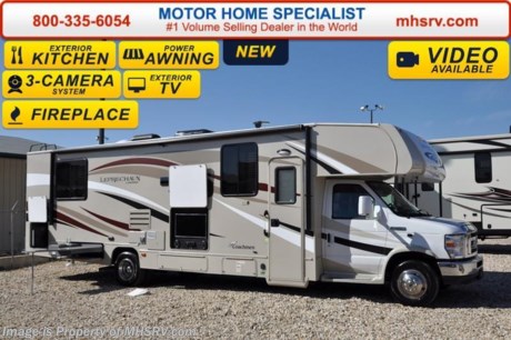 /TX 7/11/16 &lt;a href=&quot;http://www.mhsrv.com/coachmen-rv/&quot;&gt;&lt;img src=&quot;http://www.mhsrv.com/images/sold-coachmen.jpg&quot; width=&quot;383&quot; height=&quot;141&quot; border=&quot;0&quot; /&gt;&lt;/a&gt;    Family Owned &amp; Operated and the #1 Volume Selling Motor Home Dealer in the World as well as the #1 Coachmen in the World. &lt;object width=&quot;400&quot; height=&quot;300&quot;&gt;&lt;param name=&quot;movie&quot; value=&quot;//www.youtube.com/v/rUwAfncaG3M?version=3&amp;amp;hl=en_US&quot;&gt;&lt;/param&gt;&lt;param name=&quot;allowFullScreen&quot; value=&quot;true&quot;&gt;&lt;/param&gt;&lt;param name=&quot;allowscriptaccess&quot; value=&quot;always&quot;&gt;&lt;/param&gt;&lt;embed src=&quot;//www.youtube.com/v/rUwAfncaG3M?version=3&amp;amp;hl=en_US&quot; type=&quot;application/x-shockwave-flash&quot; width=&quot;400&quot; height=&quot;300&quot; allowscriptaccess=&quot;always&quot; allowfullscreen=&quot;true&quot;&gt;&lt;/embed&gt;&lt;/object&gt; 
MSRP $105,722. New 2016 Coachmen Leprechaun Model 319MB. This Luxury Class C RV measures approximately 32 feet 11 inches in length and is powered by a Ford Triton V-10 engine and E-450 Super Duty chassis. This beautiful RV includes the Leprechaun Banner Edition which features tinted windows, rear ladder, upgraded sofa, child safety net and ladder (N/A with front entertainment center), Bluetooth AM/FM/CD monitoring &amp; back up camera, power awning, LED exterior &amp; interior lighting, pop-up power tower, 50 gallon fresh water tank, 5K lb. hitch &amp; wire, slide out awning, glass shower door, Onan generator, 80&quot; long bed, night shades, roller bearing drawer glides, Travel Easy Roadside Assistance &amp; Azdel composite sidewalls. Additional options include a molded front cap with LED lights, spare tire, swivel driver &amp; passenger seats, exterior privacy windshield cover, electric fireplace, 15,000 BTU A/C with heat pump, air assist suspension, cockpit table, 39&quot; LED TV on an electric lift, exterior entertainment center, as well as an exterior camp table, sink and refrigerator. This amazing class C also features the Leprechaun Luxury package that includes side view cameras, driver &amp; passenger leatherette seat covers, heated &amp; remote mirrors, convection microwave, wood grain dash applique, upgraded Serta Mattress (N/A 260 DS), 6 gallon gas/electric water heater, dual coach batteries, cab-over &amp; bedroom power vent fan and heated tank pads. For additional coach information, brochures, window sticker, videos, photos, Leprechaun reviews, testimonials as well as additional information about Motor Home Specialist and our manufacturers&#39; please visit us at MHSRV .com or call 800-335-6054. At Motor Home Specialist we DO NOT charge any prep or orientation fees like you will find at other dealerships. All sale prices include a 200 point inspection, interior and exterior wash &amp; detail of vehicle, a thorough coach orientation with an MHS technician, an RV Starter&#39;s kit, a night stay in our delivery park featuring landscaped and covered pads with full hook-ups and much more. Free airport shuttle available with purchase for out-of-town buyers. WHY PAY MORE?... WHY SETTLE FOR LESS? 