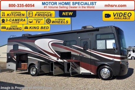 /TX 02/15/16 &lt;a href=&quot;http://www.mhsrv.com/thor-motor-coach/&quot;&gt;&lt;img src=&quot;http://www.mhsrv.com/images/sold-thor.jpg&quot; width=&quot;383&quot; height=&quot;141&quot; border=&quot;0&quot;/&gt;&lt;/a&gt;
&lt;iframe width=&quot;400&quot; height=&quot;300&quot; src=&quot;https://www.youtube.com/embed/scMBAkyf1JU&quot; frameborder=&quot;0&quot; allowfullscreen&gt;&lt;/iframe&gt; The Largest 911 Emergency Inventory Reduction Sale in MHSRV History is Going on NOW! Over 1000 RVs to Choose From at 1 Location!! Offer Ends Feb. 29th, 2016. Sale Price available at MHSRV.com or call 800-335-6054. You&#39;ll be glad you did! ***   Family Owned &amp; Operated and the #1 Volume Selling Motor Home Dealer in the World as well as the #1 Thor Motor Coach Dealer in the World.  &lt;object width=&quot;400&quot; height=&quot;300&quot;&gt;&lt;param name=&quot;movie&quot; value=&quot;http://www.youtube.com/v/fBpsq4hH-Ws?version=3&amp;amp;hl=en_US&quot;&gt;&lt;/param&gt;&lt;param name=&quot;allowFullScreen&quot; value=&quot;true&quot;&gt;&lt;/param&gt;&lt;param name=&quot;allowscriptaccess&quot; value=&quot;always&quot;&gt;&lt;/param&gt;&lt;embed src=&quot;http://www.youtube.com/v/fBpsq4hH-Ws?version=3&amp;amp;hl=en_US&quot; type=&quot;application/x-shockwave-flash&quot; width=&quot;400&quot; height=&quot;300&quot; allowscriptaccess=&quot;always&quot; allowfullscreen=&quot;true&quot;&gt;&lt;/embed&gt;&lt;/object&gt; 
MSRP $160,988. The New 2016 Thor Motor Coach Miramar 33.5 Model. This luxury class A gas motor home measures approximately 34 feet 7 inches in length and features the beautiful HD-Max exterior, an exterior entertainment center with TV, theater seating, a king size bed, power driver&#39;s seat and an exterior kitchen. Options include the beautiful full body paint and frameless dual pane windows. The 2016 Thor Motor Coach Miramar also features one of the most impressive lists of standard equipment in the RV industry including a Ford Triton V-10 engine, 5-speed automatic transmission, Ford 22 Series chassis with 22.5 Michelin tires and high polished aluminum wheels, automatic leveling system with touch pad controls, power patio awning with LED lights, frameless windows, slide-out room awning toppers, heated/remote exterior mirrors with integrated side view cameras, side hinged baggage doors, halogen headlamps with LED accent lights, heated and enclosed holding tanks, residential refrigerator, solid surface kitchen sink, LCD TVs, DVD, 5500 Onan generator, gas/electric water heater and the RAPID CAMP remote system. Rapid Camp allows you to operate your slide-out room, generator, leveling jacks when applicable, power awning, selective lighting and more all from a touchscreen remote control. For additional coach information, brochures, window sticker, videos, photos, Miramar reviews, testimonials as well as additional information about Motor Home Specialist and our manufacturers&#39; please visit us at MHSRV .com or call 800-335-6054. At Motor Home Specialist we DO NOT charge any prep or orientation fees like you will find at other dealerships. All sale prices include a 200 point inspection, interior and exterior wash &amp; detail of vehicle, a thorough coach orientation with an MHS technician, an RV Starter&#39;s kit, a night stay in our delivery park featuring landscaped and covered pads with full hook-ups and much more. Free airport shuttle available with purchase for out-of-town buyers. WHY PAY MORE?... WHY SETTLE FOR LESS? 
&lt;object width=&quot;400&quot; height=&quot;300&quot;&gt;&lt;param name=&quot;movie&quot; value=&quot;//www.youtube.com/v/wsGkgVdi1T8?version=3&amp;amp;hl=en_US&quot;&gt;&lt;/param&gt;&lt;param name=&quot;allowFullScreen&quot; value=&quot;true&quot;&gt;&lt;/param&gt;&lt;param name=&quot;allowscriptaccess&quot; value=&quot;always&quot;&gt;&lt;/param&gt;&lt;embed src=&quot;//www.youtube.com/v/wsGkgVdi1T8?version=3&amp;amp;hl=en_US&quot; type=&quot;application/x-shockwave-flash&quot; width=&quot;400&quot; height=&quot;300&quot; allowscriptaccess=&quot;always&quot; allowfullscreen=&quot;true&quot;&gt;&lt;/embed&gt;&lt;/object&gt;