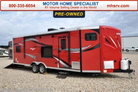 /OR 12/31/15
&lt;a href=&quot;http://www.mhsrv.com/travel-trailers/&quot;&gt;&lt;img src=&quot;http://www.mhsrv.com/images/sold-traveltrailer.jpg&quot; width=&quot;383&quot; height=&quot;141&quot; border=&quot;0&quot;/&gt;&lt;/a&gt; 
Used Forest River Travel Trailer RV for Sale- 2014 Forest River Work and Play 28VFB toy hauler is approximately 29 feet 3 inches in length with a power patio awning, gas/electric water heater, pass-thru storage, aluminum wheels, LED running lights, exterior shower, exterior entertainment center, 7 foot ceilings, 2 sofas with sleepers, power roof vent, blinds, microwave, 2 burner range, sink covers, refrigerator, all in 1 bath, glass door shower, power drop down bunk, ducted A/C and much more. For additional information and photos please visit Motor Home Specialist at www.MHSRV .com or call 800-335-6054.