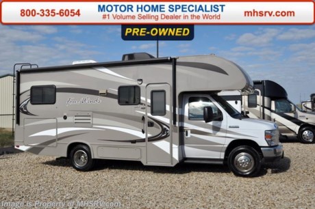/TX 12/31/15 &lt;a href=&quot;http://www.mhsrv.com/thor-motor-coach/&quot;&gt;&lt;img src=&quot;http://www.mhsrv.com/images/sold-thor.jpg&quot; width=&quot;383&quot; height=&quot;141&quot; border=&quot;0&quot;/&gt;&lt;/a&gt;
Used Thor Motor Coach RV for Sale- 2014 Thor Motor Coach Four Winds 24C with slide and only 7,973 miles. This class C RV is approximately 24 feet 10 inches in length with a Ford 6.8L engine, Ford 350 chassis, cruise control, tilt steering wheel, power mirrors with heat, power windows and locks, 4KW Onan generator with 7 hours, power patio awning, slide-out room toppers, gas/electric water heater, wheel simulators, tank heater, exterior shower, roof ladder, 5K lb. hitch, back up camera, LED TV, leather booth, night shades, fold up counter, convection microwave, 3 burner range, refrigerator, all in 1 bath, cab over bunk, ducted A/C and much more. For additional information and photos please visit Motor Home Specialist at www.MHSRV .com or call 800-335-6054.
