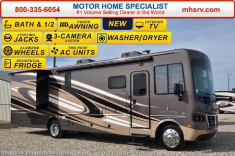 /PA 3/21/16 &lt;a href=&quot;http://www.mhsrv.com/holiday-rambler-rv/&quot;&gt;&lt;img src=&quot;http://www.mhsrv.com/images/sold-holidayrambler.jpg&quot; width=&quot;383&quot; height=&quot;141&quot; border=&quot;0&quot;/&gt;&lt;/a&gt;
&lt;object width=&quot;400&quot; height=&quot;300&quot;&gt;&lt;param name=&quot;movie&quot; value=&quot;http://www.youtube.com/v/fBpsq4hH-Ws?version=3&amp;amp;hl=en_US&quot;&gt;&lt;/param&gt;&lt;param name=&quot;allowFullScreen&quot; value=&quot;true&quot;&gt;&lt;/param&gt;&lt;param name=&quot;allowscriptaccess&quot; value=&quot;always&quot;&gt;&lt;/param&gt;&lt;embed src=&quot;http://www.youtube.com/v/fBpsq4hH-Ws?version=3&amp;amp;hl=en_US&quot; type=&quot;application/x-shockwave-flash&quot; width=&quot;400&quot; height=&quot;300&quot; allowscriptaccess=&quot;always&quot; allowfullscreen=&quot;true&quot;&gt;&lt;/embed&gt;&lt;/object&gt; MSRP $153,283. New 2016 Holiday Rambler Vacationer Model 35DK bath &amp; 1/2 model. This Class A motorhome measures approximately 35 ft. 8in. length featuring (2) slide-out rooms, powerful Ford Triton V-10 engine, Ford 22 series chassis, 40 inch LED TV, LED lighting, 1-piece panoramic windshield, automatic leveling system, aluminum wheels and side swing baggage doors. Options include the beautiful full body paint exterior, exterior entertainment center, washer/dryer, electric fireplace, residential refrigerator, driver/passenger center table, clear front mask, satellite radio, roller shades and the neutral loss protection. For additional coach information, brochures, window sticker, videos, photos, Vacationer reviews &amp; testimonials as well as additional information about Motor Home Specialist and our manufacturers please visit us at MHSRV .com or call 800-335-6054. At Motor Home Specialist we DO NOT charge any prep or orientation fees like you will find at other dealerships. All sale prices include a 200 point inspection, interior &amp; exterior wash &amp; detail of vehicle, a thorough coach orientation with an MHS technician, an RV Starter&#39;s kit, a nights stay in our delivery park featuring landscaped and covered pads with full hook-ups and much more. WHY PAY MORE?... WHY SETTLE FOR LESS?