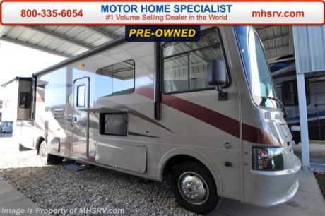 /TX 4-11-16 &lt;a href=&quot;http://www.mhsrv.com/coachmen-rv/&quot;&gt;&lt;img src=&quot;http://www.mhsrv.com/images/sold-coachmen.jpg&quot; width=&quot;383&quot; height=&quot;141&quot; border=&quot;0&quot;/&gt;&lt;/a&gt;
Pre-Owned 2016 Coachmen Pursuit 29SBP. This Class A motor home is approximately 32 feet 8 inches in length with two slides, a Ford V-10 engine, Ford chassis, 3 flat panel TVs, 3 camera monitoring system, frameless windows, power heated mirrors, pleated day/night shades, 5.5KW Onan generator, 50 amp power, 2nd A/C, automatic levelers, exterior entertainment center, power drop down overhead bunk, ball bearing drawer guides, mudroom, pantry, pull-out pantry with counter top, power bath vent, skylight, double coach battery, heated holding tank, cruise control, power entrance step, power patio awning, 5,000 lb. towing hitch with 7-way plug, roof ladder and much more. For additional information and photos please visit Motor Home Specialist at www.MHSRV .com or call 800-335-6054.