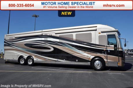 /CO 9-26-16 &lt;a href=&quot;http://www.mhsrv.com/american-coach-rv/&quot;&gt;&lt;img src=&quot;http://www.mhsrv.com/images/sold-americancoach.jpg&quot; width=&quot;383&quot; height=&quot;141&quot; border=&quot;0&quot;/&gt;&lt;/a&gt;    Receive a $1,000 Gift Card with purchase from Motor Home Specialist Offer Ends September 15th, 2016.   MSRP $871,381. Now Drastically Reduced! Upfront sale prices available everyday at MHSRV .com or call 800-335-6054. You&#39;ll be glad you did! New 2015 American Coach Heritage 45T Bath &amp; 1/2 Model Luxury Motor Coach Available now at Motor Home Specialist, the #1 Volume Selling Motor Home Dealership in the World. Family owned &amp; operated. The 45T measures approximately 44ft. 11.5in. in length and is highlighted by a full wall slide, spacious living, dining and master suite, private master water closet as well as an interior decor package that truly sets the new 2015 American Coach Heritage apart from the competition. Optional equipment includes &quot;A&quot; tray pkg w/2 90 inch electric slide-out trays, polished stainless trim package, exterior TV, in-motion satellite, dishwasher, under chassis lighting, dinette ensemble, king bed with air mattress and power cord reel. Just a few of the additional highlights found in the American Coach Heritage include the Liberty 600 SLM Series Chassis from Freightliner, a 600 HP Cummins diesel engine,  a one piece fiberglass roof, independent front suspension, integrated awnings, beautiful full body paint with front mask protection, adjustable pedals, bedroom ceiling fan, power driver&#39;s window, Bose home entertainment system, LED TVs, stack washer/dryer, Aqua Hot, low profile roof A/C units, two inverters, air &amp; hydraulic leveling systems, 12.5 KW diesel generator, air latch avionics entry door, heated tile and much more. For additional coach information, brochure, window sticker, videos, photos, American Coach reviews &amp; testimonials, additional information about *Motor Home Specialist and what makes us #1, as well as more about the REV Group please visit us at MHSRV .com or call 800-335-6054. At Motor Home Specialist we DO NOT charge any prep or orientation fees like you will find at other dealerships. All sale prices include a 200 point inspection, interior and exterior wash &amp; detail of vehicle, a thorough coach orientation with an MHS technician, an RV Starter&#39;s kit, a night stay in our delivery park featuring landscaped and covered pads with full hook-ups and much more. Free airport shuttle available with purchase for out-of-town buyers. WHY PAY MORE?... WHY SETTLE FOR LESS? 