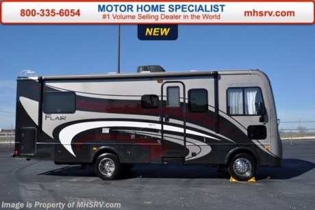 /TX 1/18/16 &lt;a href=&quot;http://www.mhsrv.com/fleetwood-rvs/&quot;&gt;&lt;img src=&quot;http://www.mhsrv.com/images/sold-fleetwood.jpg&quot; width=&quot;383&quot; height=&quot;141&quot; border=&quot;0&quot;/&gt;&lt;/a&gt;
&lt;iframe width=&quot;400&quot; height=&quot;300&quot; src=&quot;https://www.youtube.com/embed/scMBAkyf1JU&quot; frameborder=&quot;0&quot; allowfullscreen&gt;&lt;/iframe&gt; EXTRA! EXTRA!  The Largest 911 Emergency Inventory Reduction Sale in MHSRV History is Going on NOW!  What prompted this unprecedented sale? Read All About it: REV Group Inc. buys local Fleetwood &amp; American Coach dealership and their remaining inventory to open a factory certified service facility next door to Motor Home Specialist, the #1 volume selling motor home dealer in the world. MHSRV has since bought ALL of this Inventory and are proud to announce that they are now a Full-Line and Fully Authorized Dealership for both Fleetwood and American Coach. All of this brand new 2014, 2015 &amp; 2016 model inventory must go NOW! Take an EXTRA! EXTRA! 2% off our already drastically reduced sale price now through Feb. 29th, 2016. ***   MSRP $98,111. Now Drastically Reduced! Upfront sale prices available everyday at MHSRV .com or call 800-335-6054, You&#39;ll be glad you did! New 2016 Fleetwood Flair 26D Class A Gas Crossover RV now available at Motor Home Specialist, the #1 Volume Selling Motor Home Dealership in the World. The 26D measures approximately 27ft. 10in. in length and is highlighted by a large driver&#39;s side slide-out room, L-shaped kitchen, rear queen bed and innovative compact, yet spacious floor plan design. Optional equipment includes drop down queen with TV, front mask paint protection, satellite ready radio, full body paint, dual glazed windows and 4-point hydraulic leveling system. Just a few of the additional highlights found in the Fleetwood Flair include a powerful Ford V-10 6.8L engine, Tuff-Coat solid fiberglass siding, side hinge luggage doors, electric patio awning, electric entry step, remote and heated side view mirrors, LED TV, refrigerator, microwave, cook top, whole coach water filtration system, porcelain commode, generator, Roto-Cast luggage compartments and much more. For additional coach information, brochure, window sticker, videos, photos, Fleetwood RV reviews, testimonials, additional information about *Motor Home Specialist and what makes us #1 as well as more about the REV Group please visit us at MHSRV .com or call 800-335-6054. At Motor Home Specialist we DO NOT charge any prep or orientation fees like you will find at other dealerships. All sale prices include a 200 point inspection, interior and exterior wash &amp; detail of vehicle, a thorough coach orientation with an MHS technician, an RV Starter&#39;s kit, a night stay in our delivery park featuring landscaped and covered pads with full hook-ups and much more. Free airport shuttle available with purchase for out-of-town buyers. WHY PAY MORE?... WHY SETTLE FOR LESS? 