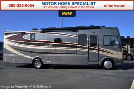 /TX 6-8-16 &lt;a href=&quot;http://www.mhsrv.com/fleetwood-rvs/&quot;&gt;&lt;img src=&quot;http://www.mhsrv.com/images/sold-fleetwood.jpg&quot; width=&quot;383&quot; height=&quot;141&quot; border=&quot;0&quot;/&gt;&lt;/a&gt;
MSRP $164,611. Now Drastically Reduced! Sale prices available on All New inventory everyday at MHSRV .com or call 800-335-6054, You&#39;ll be glad you did! New 2016 Fleetwood Bounder RV for sale at Motor Home Specialist, the #1 Volume Selling Motor Home Dealership in the World. &lt;object width=&quot;400&quot; height=&quot;300&quot;&gt;&lt;param name=&quot;movie&quot; value=&quot;http://www.youtube.com/v/fBpsq4hH-Ws?version=3&amp;amp;hl=en_US&quot;&gt;&lt;/param&gt;&lt;param name=&quot;allowFullScreen&quot; value=&quot;true&quot;&gt;&lt;/param&gt;&lt;param name=&quot;allowscriptaccess&quot; value=&quot;always&quot;&gt;&lt;/param&gt;&lt;embed src=&quot;http://www.youtube.com/v/fBpsq4hH-Ws?version=3&amp;amp;hl=en_US&quot; type=&quot;application/x-shockwave-flash&quot; width=&quot;400&quot; height=&quot;300&quot; allowscriptaccess=&quot;always&quot; allowfullscreen=&quot;true&quot;&gt;&lt;/embed&gt;&lt;/object&gt; The 34T measures approximately 35ft. 5in. in length and is highlighted by 3 slide-out rooms, 7KW generator, large forward facing living room TV, 2 bathroom sinks, large kitchen and spacious master bedroom. This beautiful RV also includes the 30th Anniversary Package which features a power driver seat, recessed cook top, oversized windows in the galley &amp; living room, enhanced furniture styling, enhanced window treatments, larger stylish headboard design, decorative toe kick accents, etched glass added to overhead doors in select locations, driver/passenger cockpit floor mat &amp; engine cover tray, driver/passenger side table, enclosed interior control center, textured carpet and more. Additional optional equipment includes a rear ladder, Winegard DSS system, exterior entertainment center, washer/dryer, electric fireplace, residential refrigerator, hide-a-loft, clear front mask, satellite radio ready, LX package, roller shades, neutral loss protection and facing dinette. Just a few of the additional highlights found in the Fleetwood Bounder include a powerful Ford V-10 6.8L engine, Tuff-Coat solid fiberglass siding, side hinge luggage doors, deluxe awning, automatic leveling jacks, electric entry step, remote HD RV mirrors w/camera, solid surface galley top, microwave/convection oven, dual roof A/C with solar panel, generator, dual glazed windows and much more. For additional coach information, brochure, window sticker, videos, photos, Fleetwood RV reviews, testimonials, additional information about Motor Home Specialist and *what makes us #1 as well as more about the REV Group please visit us at MHSRV .com or call 800-335-6054. At Motor Home Specialist we DO NOT charge any prep or orientation fees like you will find at other dealerships. All sale prices include a 200 point inspection, interior and exterior wash &amp; detail of vehicle, a thorough coach orientation with an MHS technician, an RV Starter&#39;s kit, a night stay in our delivery park featuring landscaped and covered pads with full hook-ups and much more. Free airport shuttle available with purchase for out-of-town buyers. WHY PAY MORE?... WHY SETTLE FOR LESS? 