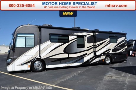 /TX 3/21/16 &lt;a href=&quot;http://www.mhsrv.com/american-coach-rv/&quot;&gt;&lt;img src=&quot;http://www.mhsrv.com/images/sold-americancoach.jpg&quot; width=&quot;383&quot; height=&quot;141&quot; border=&quot;0&quot;/&gt;&lt;/a&gt;
MSRP $387,106. Sale prices available everyday at MHSRV .com or call 800-335-6054. You&#39;ll be glad you did! New 2016 American Coach Revolution 39A Model Luxury Motor Home. Available now at Motor Home Specialist, the #1 Volume Selling Motor Home Dealership in the World. &lt;object width=&quot;400&quot; height=&quot;300&quot;&gt;&lt;param name=&quot;movie&quot; value=&quot;http://www.youtube.com/v/fBpsq4hH-Ws?version=3&amp;amp;hl=en_US&quot;&gt;&lt;/param&gt;&lt;param name=&quot;allowFullScreen&quot; value=&quot;true&quot;&gt;&lt;/param&gt;&lt;param name=&quot;allowscriptaccess&quot; value=&quot;always&quot;&gt;&lt;/param&gt;&lt;embed src=&quot;http://www.youtube.com/v/fBpsq4hH-Ws?version=3&amp;amp;hl=en_US&quot; type=&quot;application/x-shockwave-flash&quot; width=&quot;400&quot; height=&quot;300&quot; allowscriptaccess=&quot;always&quot; allowfullscreen=&quot;true&quot;&gt;&lt;/embed&gt;&lt;/object&gt; The 39A measures approximately 39ft. 11.5in. in length. It is highlighted by 4 slides, a huge galley area, large forward facing LED TV, a stack washer/dryer, residential fridge as well as a spacious master bed and bath. Optional equipment includes the beautiful full body paint, rear ladder and a second full length slide-out cargo tray. Just a few of the additional features found on the American Coach Revolution include the Liberty Chassis from Freightliner, a 450HP Cummins diesel engine, a one piece fiberglass roof, independent front suspension, front mask protection, adjustable pedals, Aqua Hot heating system, (2) roof A/C units, Pure-Sine wave inverter, electric power cord reel, leveling system, 8KW diesel generator with power slide-out, auto generator start and much more. For additional coach information, brochure, window sticker, videos, photos, American Coach reviews &amp; testimonials, additional information about Motor Home Specialist and *what makes us #1, as well as more about the REV Group please visit us at MHSRV .com or call 800-335-6054. At Motor Home Specialist we DO NOT charge any prep or orientation fees like you will find at other dealerships. All sale prices include a 200 point inspection, interior and exterior wash &amp; detail of vehicle, a thorough coach orientation with an MHS technician, an RV Starter&#39;s kit, a night stay in our delivery park featuring landscaped and covered pads with full hook-ups and much more. Free airport shuttle available with purchase for out-of-town buyers. WHY PAY MORE?... WHY SETTLE FOR LESS? 