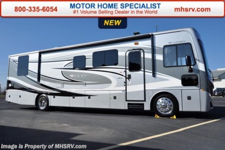 /TX 3/21/16 &lt;a href=&quot;http://www.mhsrv.com/fleetwood-rvs/&quot;&gt;&lt;img src=&quot;http://www.mhsrv.com/images/sold-fleetwood.jpg&quot; width=&quot;383&quot; height=&quot;141&quot; border=&quot;0&quot;/&gt;&lt;/a&gt;
Sale Prices available Everyday at MHSRV .com or call 800-335-6054... You&#39;ll be glad you did! New 2015 Fleetwood Excursion 35B Diesel Pusher RV now at Motor Home Specialist, the #1 Volume Selling Motor Home Dealership in the World. The 35B measures approximately 36 ft. 9 in. in length and is one of the most unique and innovative floor plan designs in the industry today. Boasting a true wrap around kitchen and bar stool area, large mid-ship TV for easy viewing from most anywhere in the coach, a private side bath and spacious living area with extendable sofa. Optional equipment includes bedroom TV, washer/dryer, driver/passenger center table, power passenger side footrest, drop down bed, clear front mask paint protection, auto generator start, satellite ready radio, central vacuum system, dual glazed windows, neutral loss protection, power driver&#39;s seat and roller shades. Just a few of the additional highlights found in the Fleetwood Excursion include a powerful 300 HP Cummins diesel engine, Allison transmission, full body, Tuff-Coat solid fiberglass siding, side hinge luggage doors, electric patio awning, electric entry step, remote heated mirrors with camera, residential style refrigerator, solid surface galley top, microwave / convection oven, whole coach water filtration system, hydraulic leveling system, diesel generator, aluminum wheels and much more. For additional coach information, brochure, window sticker, videos, photos, Fleetwood RV reviews &amp; testimonials, additional information about *Motor Home Specialist and what makes us #1, as well as more about the REV Group please visit us at MHSRV.com or call 800-335-6054. At Motor Home Specialist we DO NOT charge any prep or orientation fees like you will find at other dealerships. All sale prices include a 200 point inspection, interior and exterior wash &amp; detail of vehicle, a thorough coach orientation with an MHS technician, an RV Starter&#39;s kit, a night stay in our delivery park featuring landscaped and covered pads with full hook-ups and much more. Free airport shuttle available with purchase for out-of-town buyers. WHY PAY MORE?... WHY SETTLE FOR LESS? 