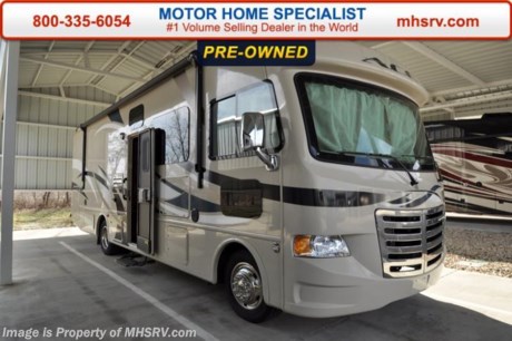 /CA 02/15/16 &lt;a href=&quot;http://www.mhsrv.com/thor-motor-coach/&quot;&gt;&lt;img src=&quot;http://www.mhsrv.com/images/sold-thor.jpg&quot; width=&quot;383&quot; height=&quot;141&quot; border=&quot;0&quot;/&gt;&lt;/a&gt;
Used Thor Motor Coach RV for Sale- 2015 Thor Motor Coach ACE 30.2 with slide and 2,406 miles. This RV is approximately 31 feet in length with a Ford V10 engine, Ford chassis, power mirrors with heat, 4KW Onan generator with 41 hours, power patio awning, slide-out room toppers, gas/electric water heater, side swing baggage doors, 1-piece windshield, exterior shower, 5K lb. hitch, automatic leveling, 3 camera monitoring system, exterior entertainment center, leather sofa with sleeper, booth converts to sleeper, night shades, 3 burner range with oven, cab over bunk, 2 ducted roof A/Cs and 2 LCD TVs. For additional information and photos please visit Motor Home Specialist at www.MHSRV .com or call 800-335-6054.

