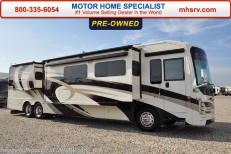 /CO 4-11-16 &lt;a href=&quot;http://www.mhsrv.com/thor-motor-coach/&quot;&gt;&lt;img src=&quot;http://www.mhsrv.com/images/sold-thor.jpg&quot; width=&quot;383&quot; height=&quot;141&quot; border=&quot;0&quot;/&gt;&lt;/a&gt;
Used Thor Motor Coach RV for Sale-  2015 Thor Motor Coach Tuscany 44MT with 3 slides, bath and &#189; model and 10,795 miles. This RV is approximately 44 feet in length with a 450 HP Cummins diesel engine, Freightliner raised rail chassis, power mirrors with heat, GPS, 10KW Onan generator with AGS, power patio awning, power door awning, slide-out room toppers, Aqua Hot heating system, pass-thru storage with side swing baggage doors, full length slide-out cargo tray, aluminum wheels, exterior shower, 15K lb. hitch, automatic hydraulic leveling system, 3 camera monitoring system, exterior entertainment center, Magnum inverter, ceramic tile floors, dual pane windows, convection microwave, solid surface counters, washer/dryer stack, king size bed, 3 ducted roof A/Cs with heat pumps and 4 LCD TVs. For additional information and photos please visit Motor Home Specialist at www.MHSRV .com or call 800-335-6054.