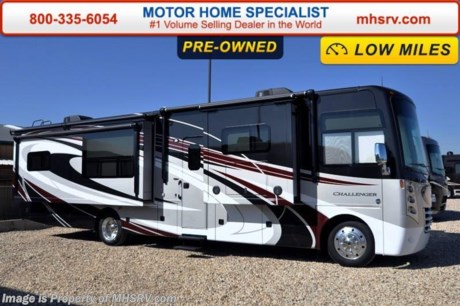 /TX 6/28/16 &lt;a href=&quot;http://www.mhsrv.com/thor-motor-coach/&quot;&gt;&lt;img src=&quot;http://www.mhsrv.com/images/sold-thor.jpg&quot; width=&quot;383&quot; height=&quot;141&quot; border=&quot;0&quot; /&gt;&lt;/a&gt;  This RV measures approximately 37 feet 10 inch in length and features (3) slide-out rooms, free standing dinette, fireplace, a 40&quot; LCD TV with sound bar, frameless windows, Flex-steel driver and passenger&#39;s chairs, detachable shore cord, 100 gallon fresh water tank, exterior speakers, LED lighting, beautiful decor, residential refrigerator, inverter, bedroom TV, beautiful full body paint exterior  and a 3-burner range with oven, Ford Triton V-10 engine, 22-Series ford chassis with aluminum wheels, fully automatic hydraulic leveling system, electric overhead Hide-Away Bunk, electric patio awning with LED lighting, side hinged baggage doors, exterior entertainment package, iPod docking station, DVD, LCD TVs, day/night shades, solid surface kitchen counter, dual roof A/C units, 5500 Onan generator, gas/electric water heater, heated and enclosed holding tanks and the RAPID CAMP remote system. Rapid Camp allows you to operate your slide-out room, generator, leveling jacks when applicable, power awning, selective lighting and more all from a touchscreen remote control. A few new features for 2016 include your choice of two beautiful high gloss glazed wood packages, 22 cf. residential refrigerator, roller shades in the cab area, 32 inch TVs in the bedroom, new solid surface kitchen counter and much more. 