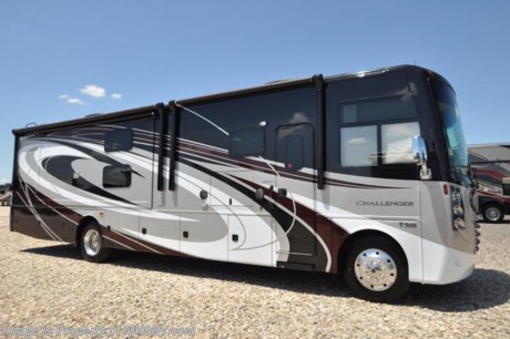 /SOLD 12/22/16   MSRP $189,286. This luxury bunk model RV measures approximately 38 feet 1 inch in length and features (3) slide-out rooms, king size bed, sofa with sleeper, fireplace, LED TV, exterior entertainment center, LED lighting, beautiful decor, residential refrigerator, inverter and bedroom TV. Optional equipment includes the beautiful full body paint exterior, frameless dual pane windows and a 3-burner range with oven. The all new 2017 Thor Motor Coach Challenger also features one of the most impressive lists of standard equipment in the RV industry including a Ford Triton V-10 engine, 24-Series ford chassis with aluminum wheels, fully automatic hydraulic leveling system, all tile backsplash, under galley LED lights, electric overhead Hide-Away loft, electric patio awning with LED lighting, side hinged baggage doors, day/night roller shades, solid surface kitchen counter, dual roof A/C units, 5500 Onan generator, water heater, heated and enclosed holding tanks and the RAPID CAMP remote system. Rapid Camp allows you to operate your slide-out room, generator, leveling jacks when applicable, power awning, selective lighting and more all from a touchscreen remote control. A few new features for 2017 include your choice of two beautiful high gloss glazed wood packages, residential refrigerator, roller shades in the cab area, large TV in the bedroom, new solid surface kitchen counter and much more. For additional information, brochures, and videos please visit Motor Home Specialist at MHSRV .com or Call 800-335-6054. At Motor Home Specialist we DO NOT charge any prep or orientation fees like you will find at other dealerships. All sale prices include a 200 point inspection, interior and exterior wash &amp; detail of vehicle, a thorough coach orientation with an MHSRV technician, an RV Starter&#39;s kit, a night stay in our delivery park featuring landscaped and covered pads with full hook-ups and much more. Free airport shuttle available with purchase for out-of-town buyers. Read From THOUSANDS of Testimonials at MHSRV .com and See What They Had to Say About Their Experience at Motor Home Specialist. WHY PAY MORE?...... WHY SETTLE FOR LESS?  &lt;object width=&quot;400&quot; height=&quot;300&quot;&gt;&lt;param name=&quot;movie&quot; value=&quot;//www.youtube.com/v/VZXdH99Xe00?hl=en_US&amp;amp;version=3&quot;&gt;&lt;/param&gt;&lt;param name=&quot;allowFullScreen&quot; value=&quot;true&quot;&gt;&lt;/param&gt;&lt;param name=&quot;allowscriptaccess&quot; value=&quot;always&quot;&gt;&lt;/param&gt;&lt;embed src=&quot;//www.youtube.com/v/VZXdH99Xe00?hl=en_US&amp;amp;version=3&quot; type=&quot;application/x-shockwave-flash&quot; width=&quot;400&quot; height=&quot;300&quot; allowscriptaccess=&quot;always&quot; allowfullscreen=&quot;true&quot;&gt;&lt;/embed&gt;&lt;/object&gt;